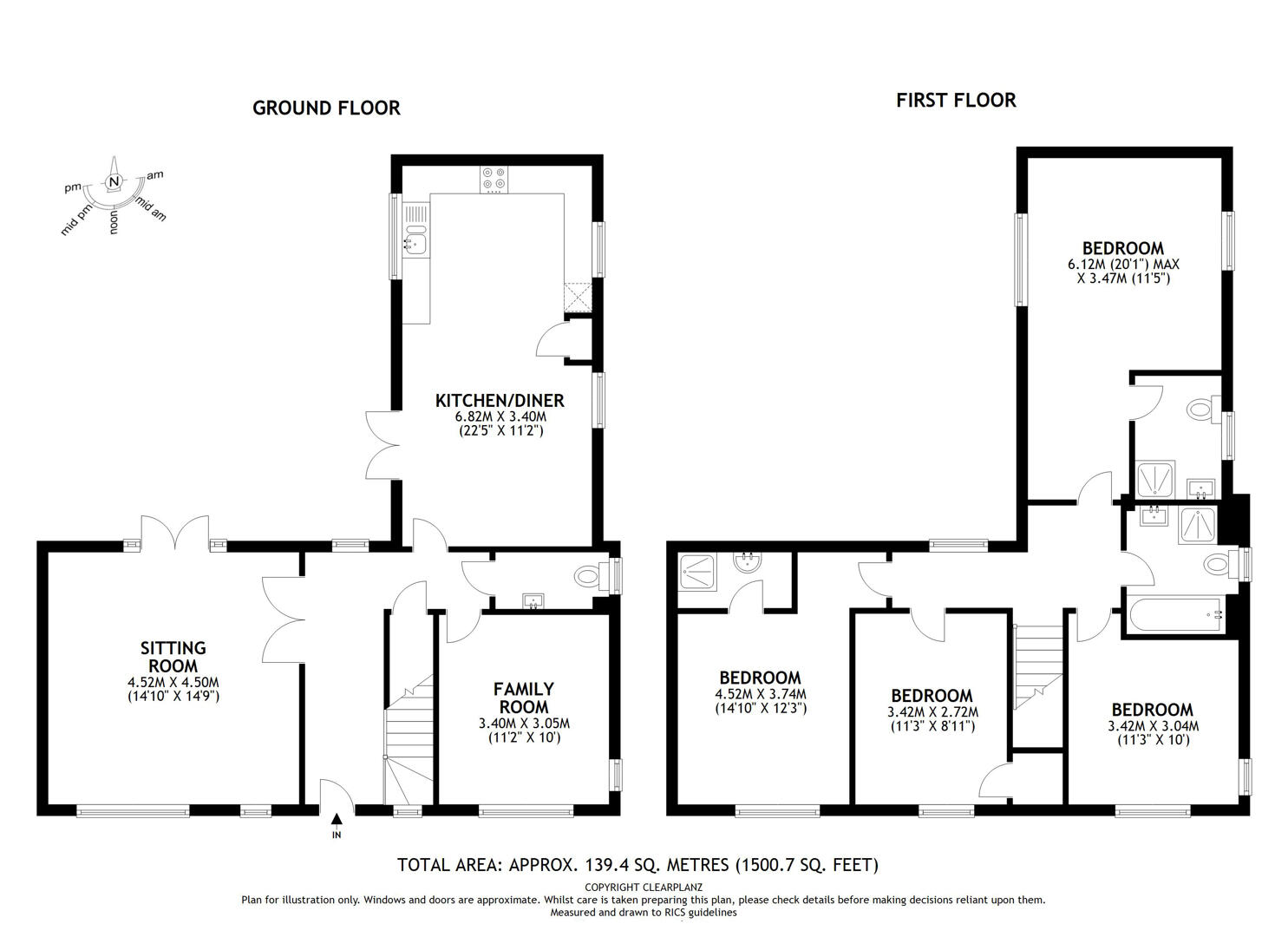 36, Hedgerow Walk, Andover floorplan