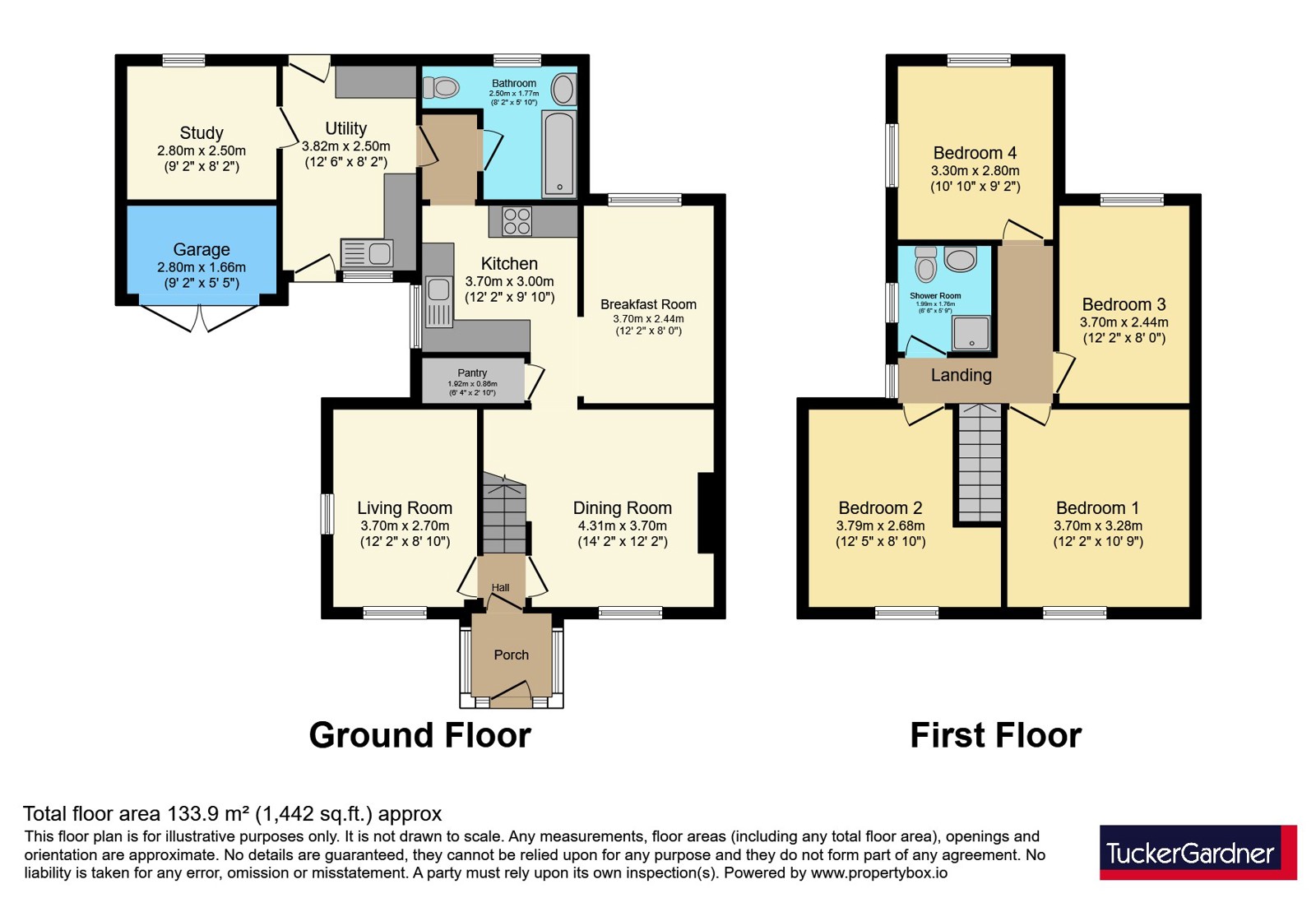 8, Haslingfield Road, Cambridge floorplan