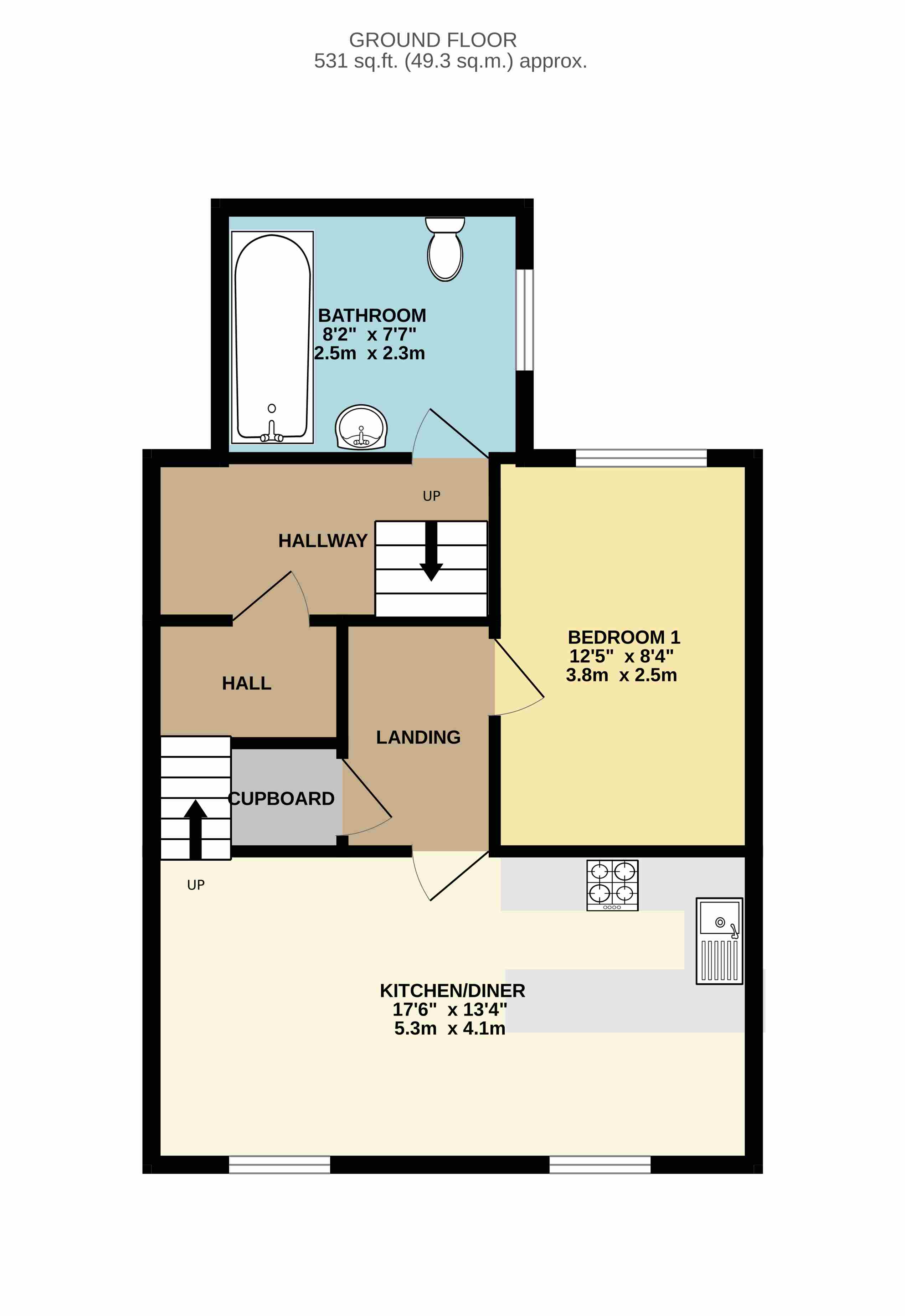 20, Eastbourne floorplan