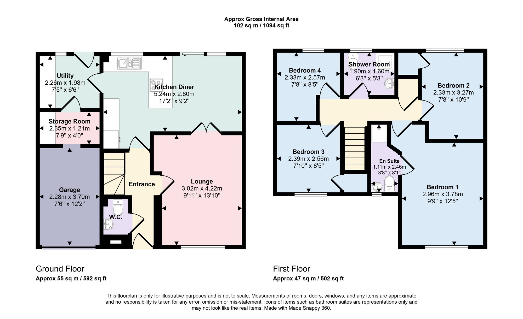 4 Goodwood Court Knowle Lane, Eastleigh floorplan