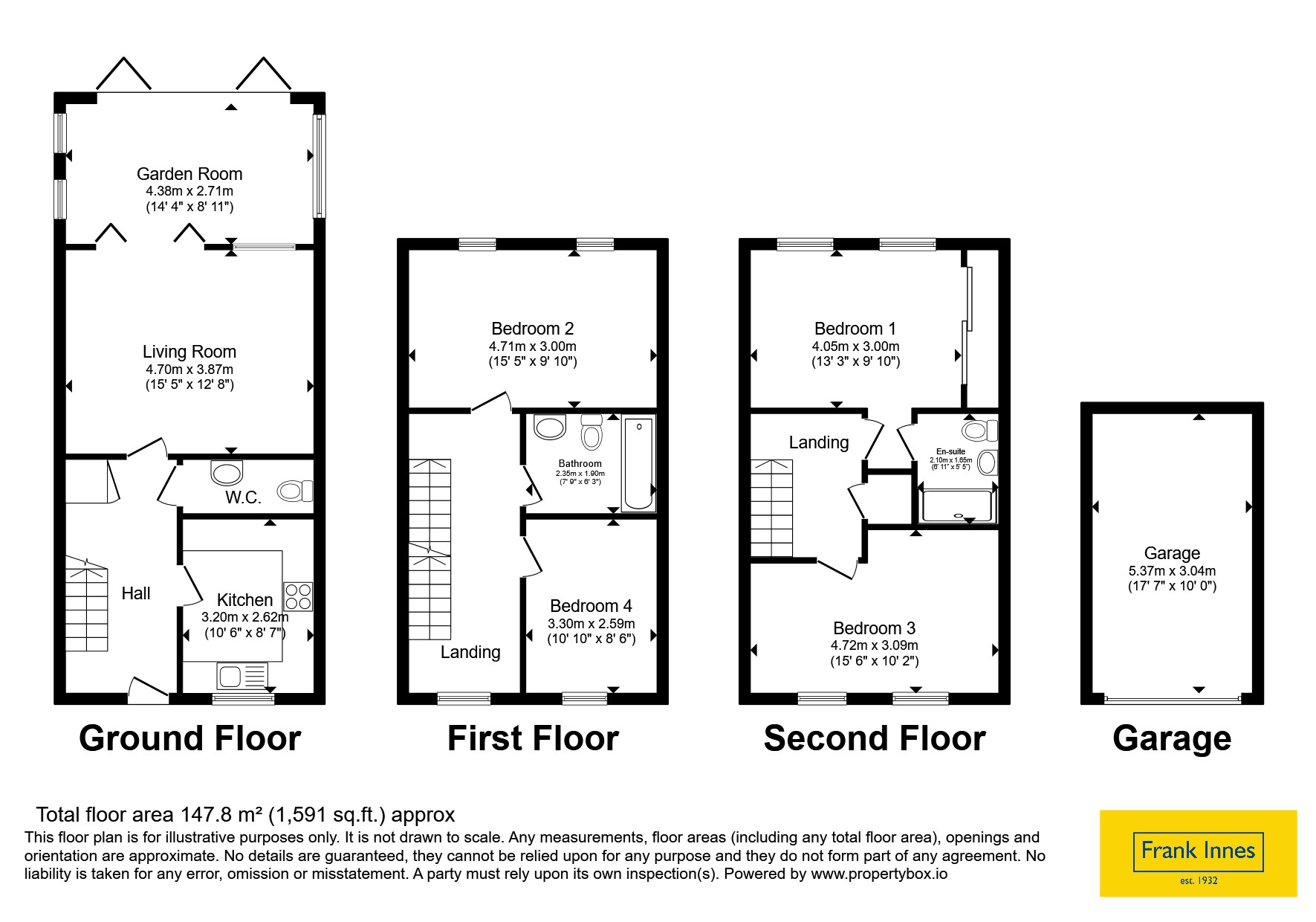 11, Medway Drive, Nottingham floorplan