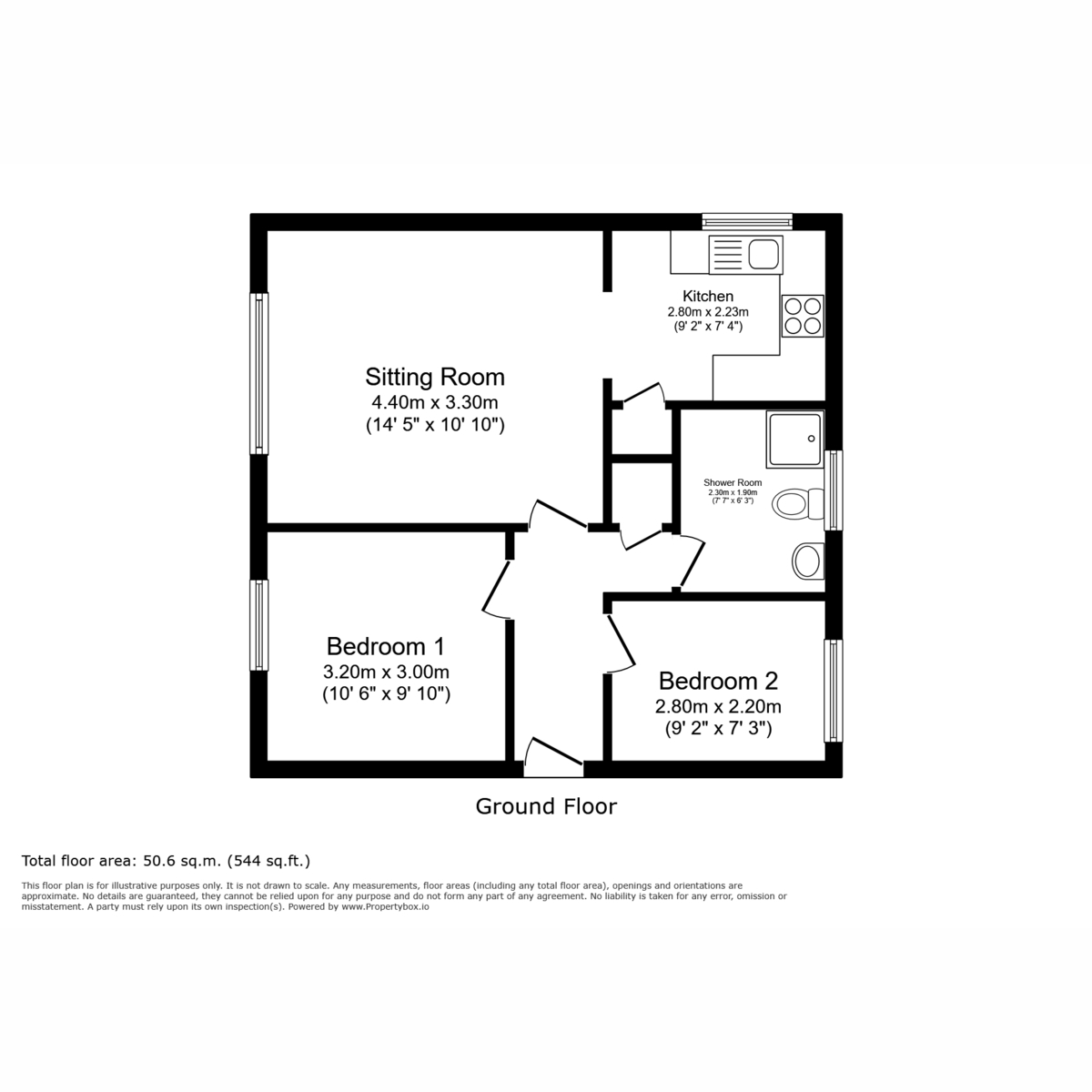 1, Prince Albert Gardens, Andover floorplan