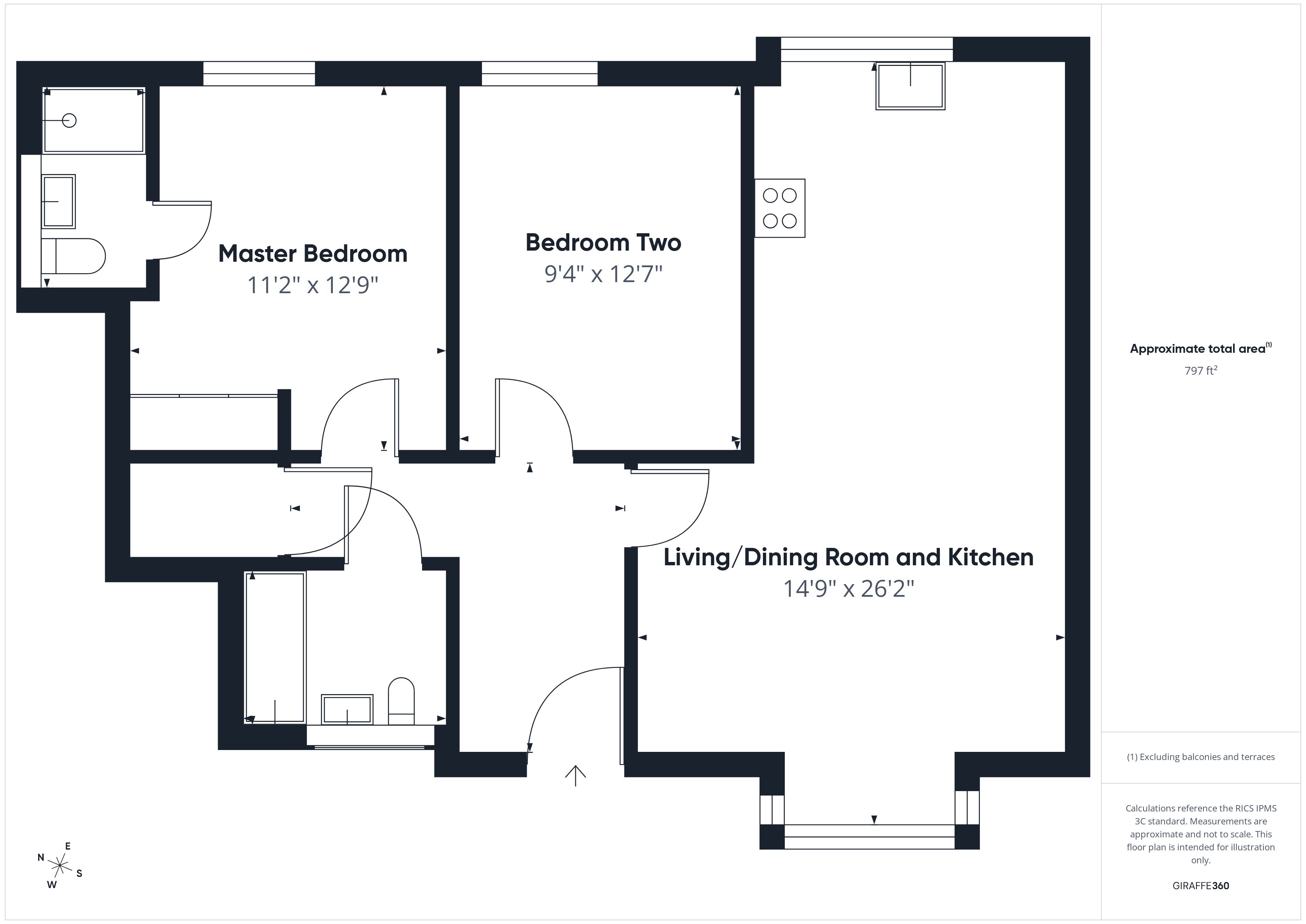 65, Millet Road, Wokingham floorplan