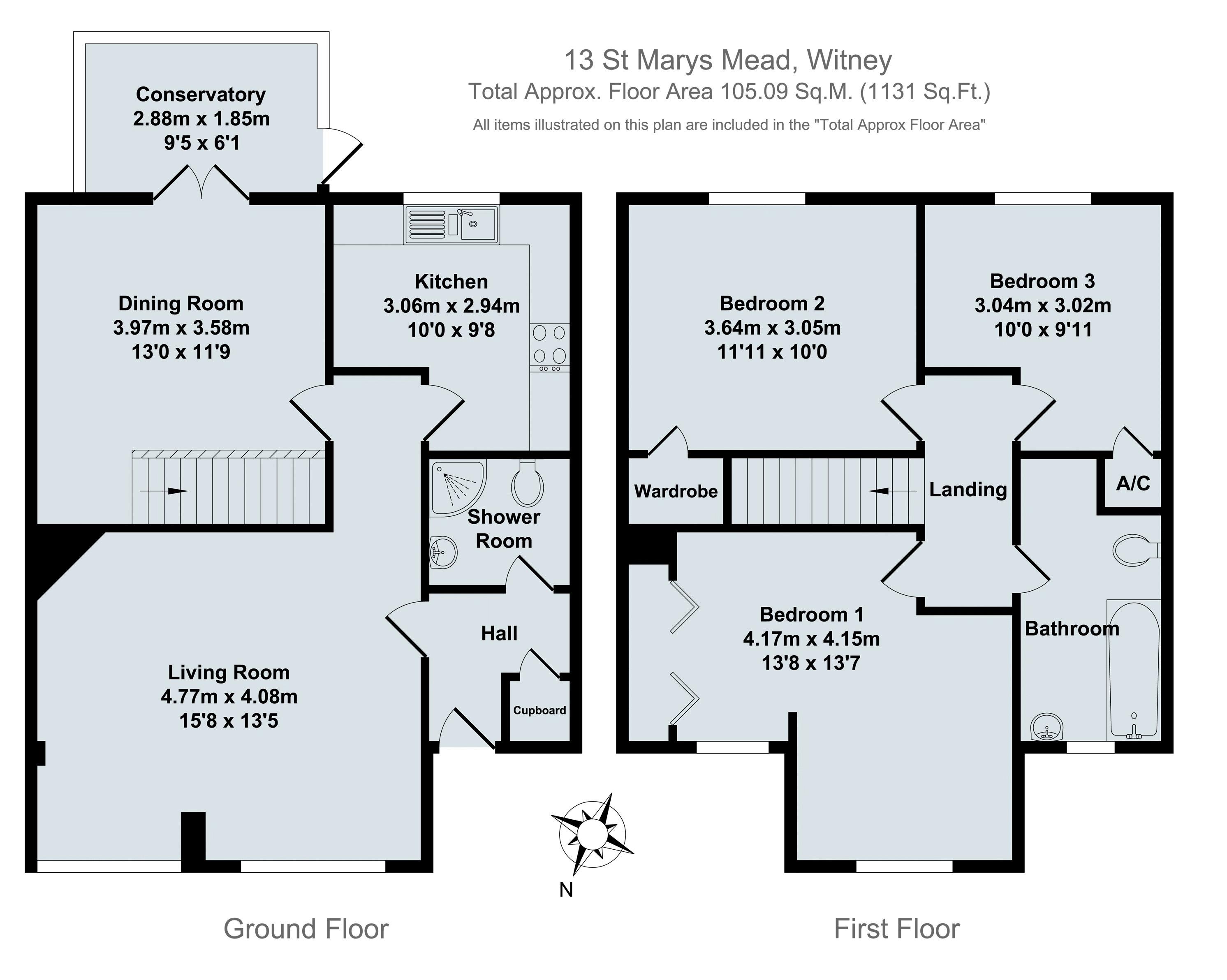 St. Marys Mead, Witney OX28, 3 bedroom property for sale 52994073