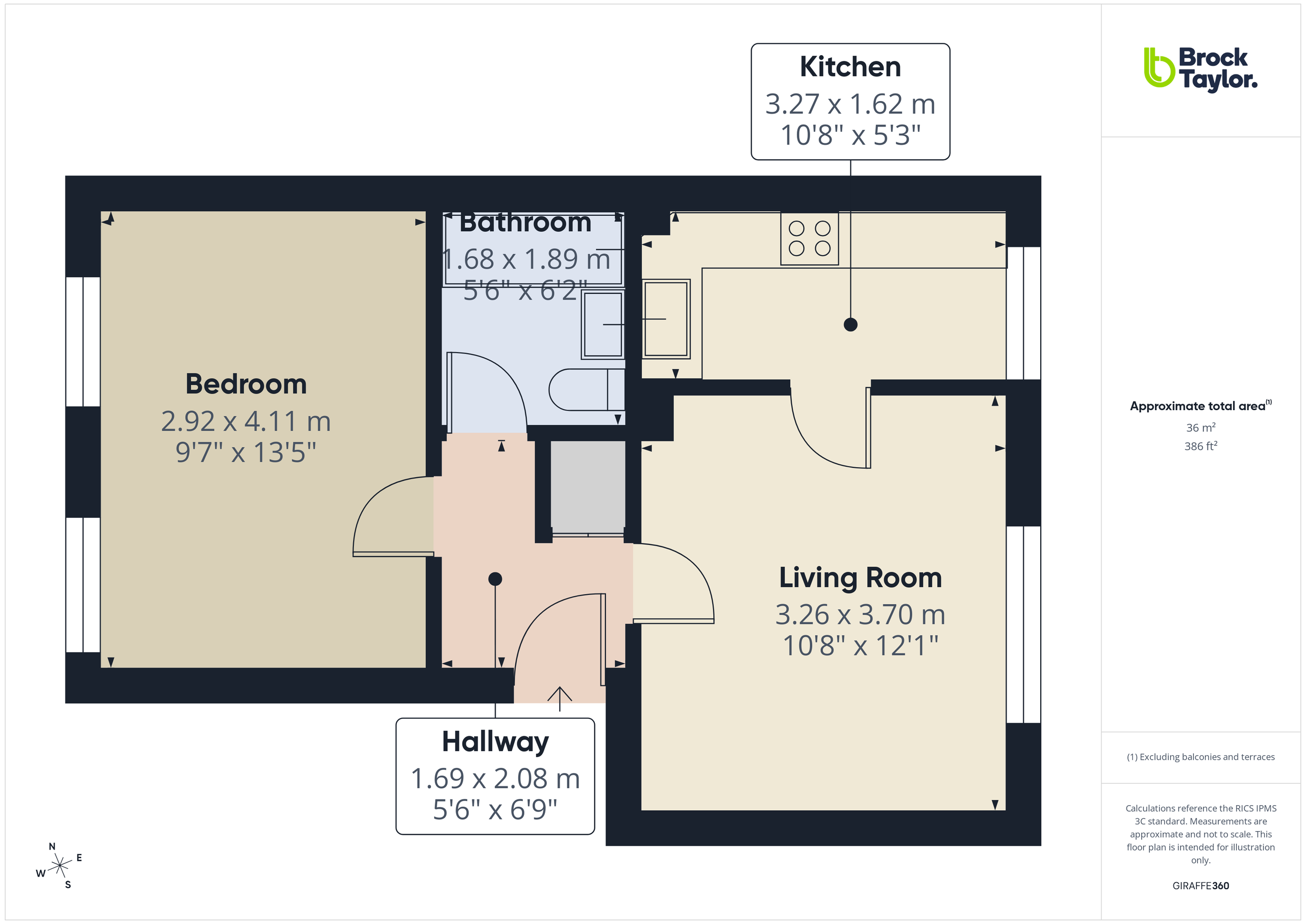 12 Englefield, Horsham floorplan