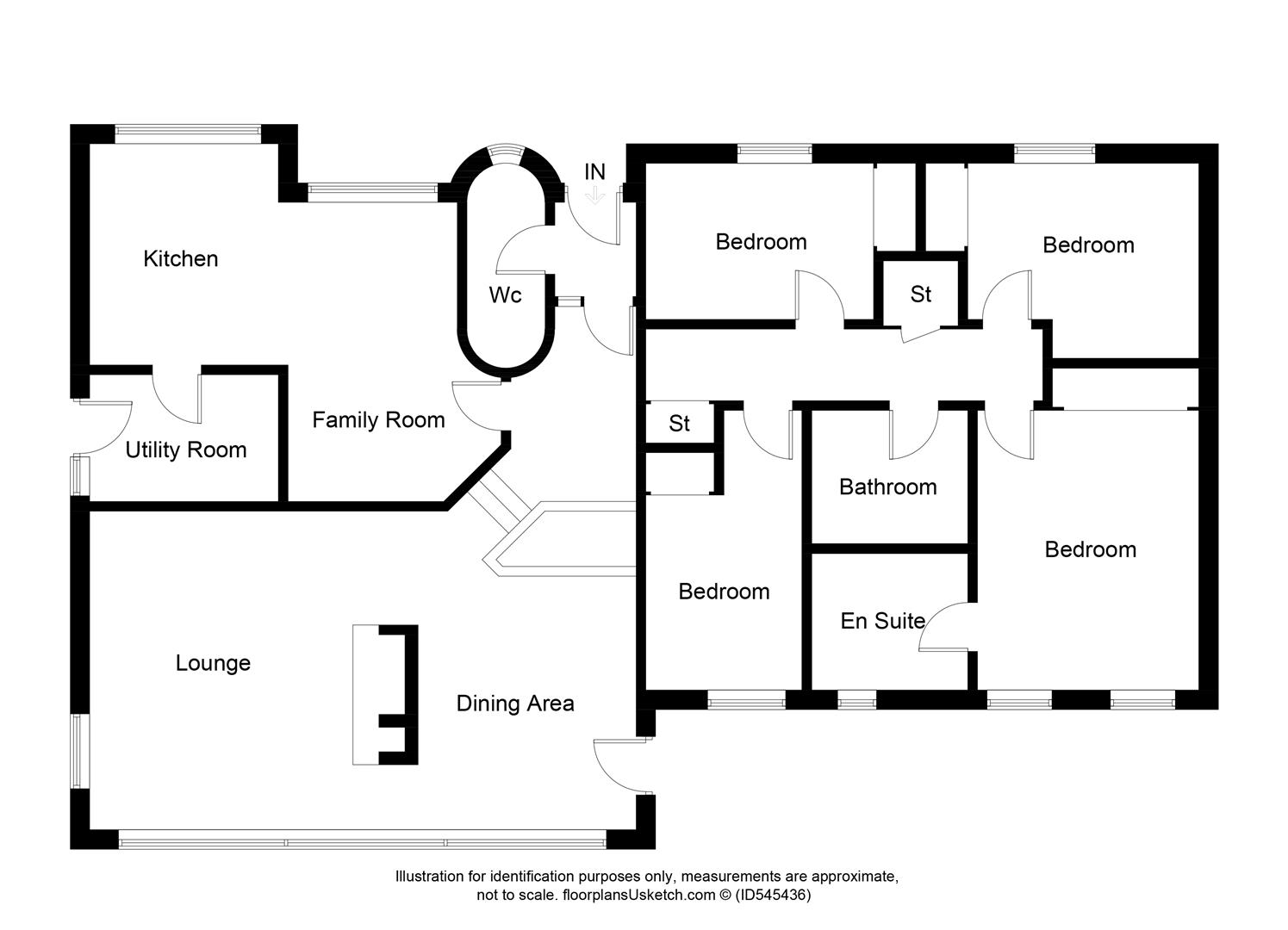 4 Bedrooms Detached bungalow for sale in Tweedsmuir Court, Leslie, Glenrothes KY6