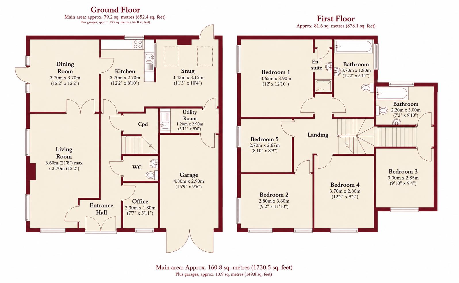 The Old Chapel, High Street, Saffron Walden floorplan