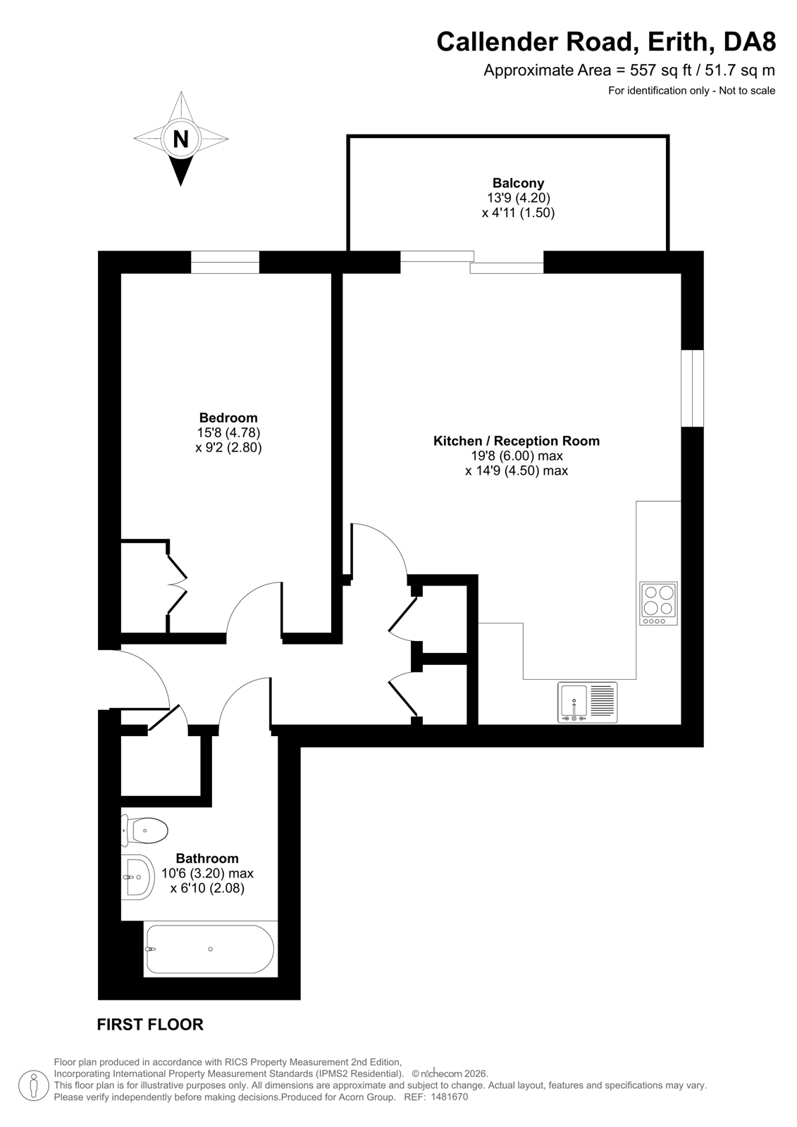 35 Beadle Place,, Callender Road, Erith floorplan
