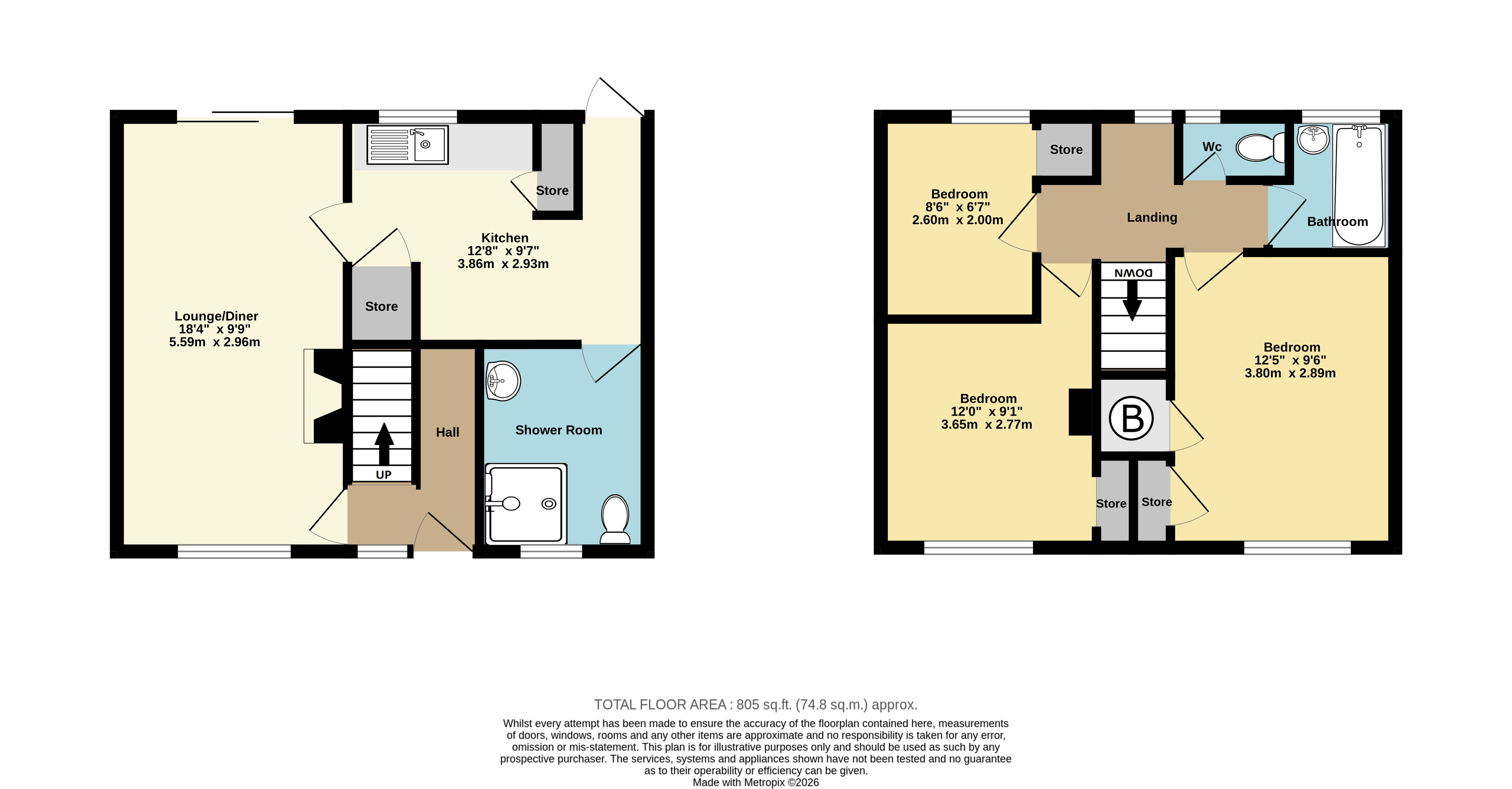23, Priest Avenue, Kent floorplan
