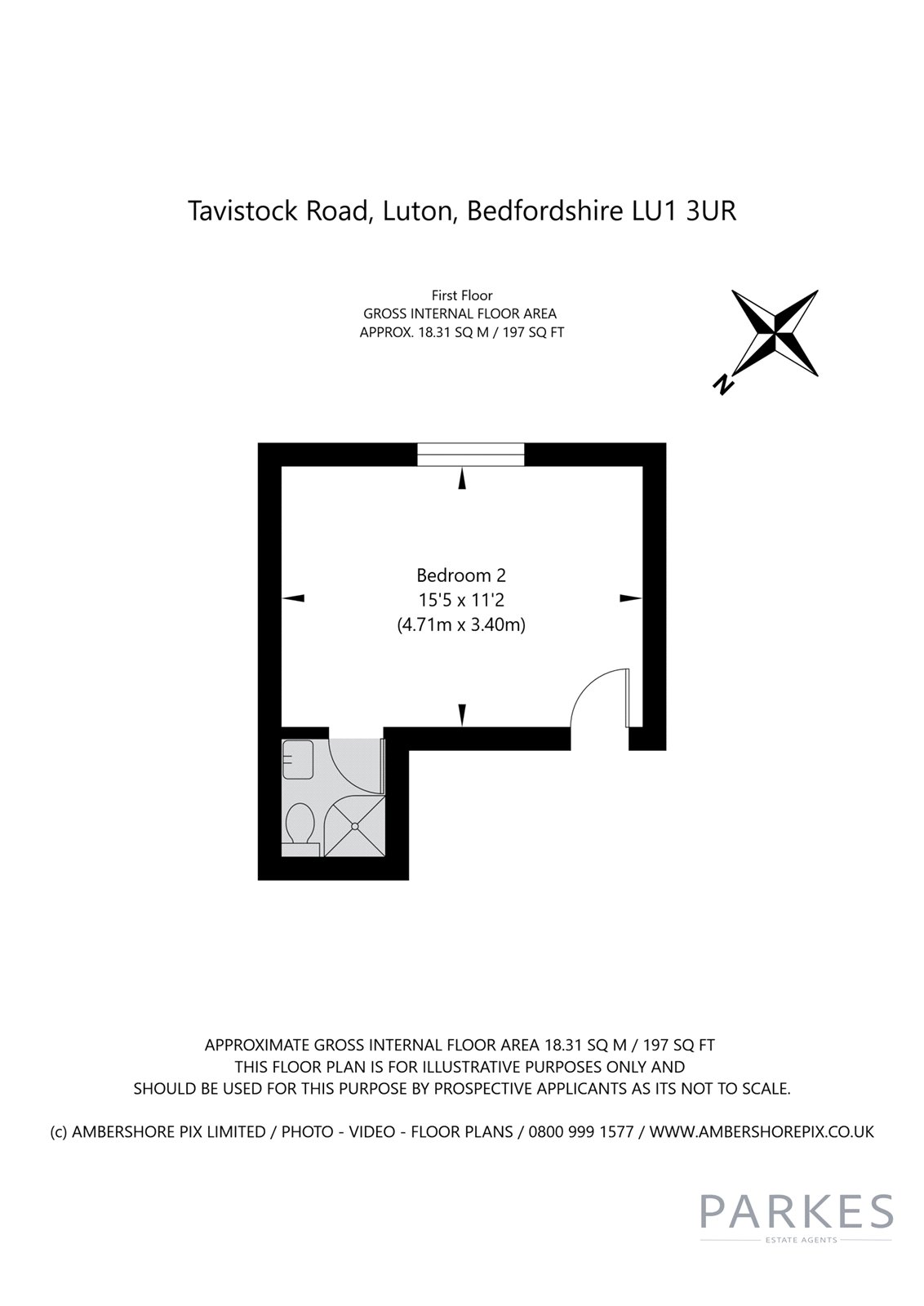 Room 2, 3, Tavistock Street, Bedfordshire floorplan