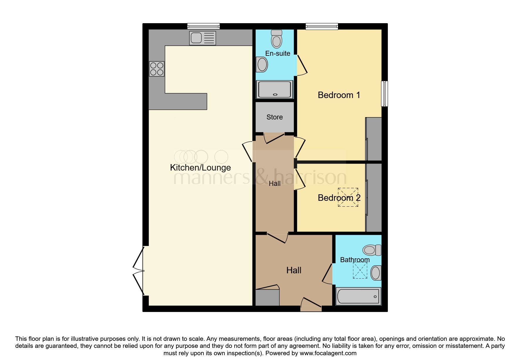 21, Mariners Point, Hartlepool floorplan