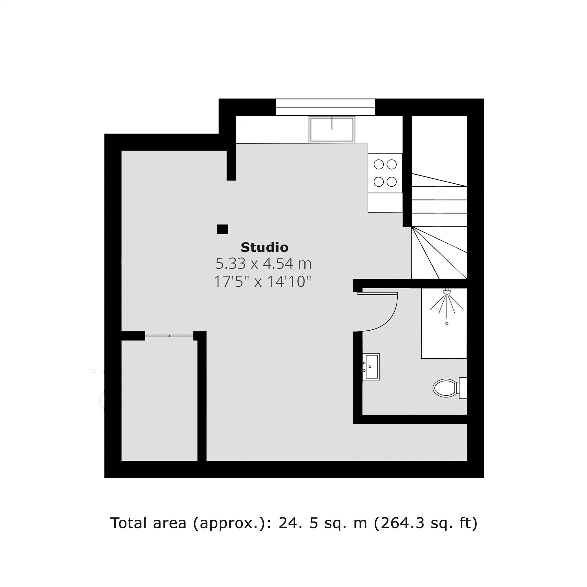 245e, Station Road, Harrow floorplan