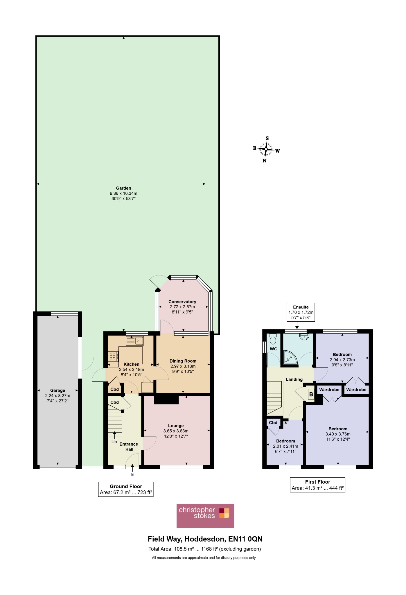 4 Field Way, Hoddesdon, Hertfordshire floorplan