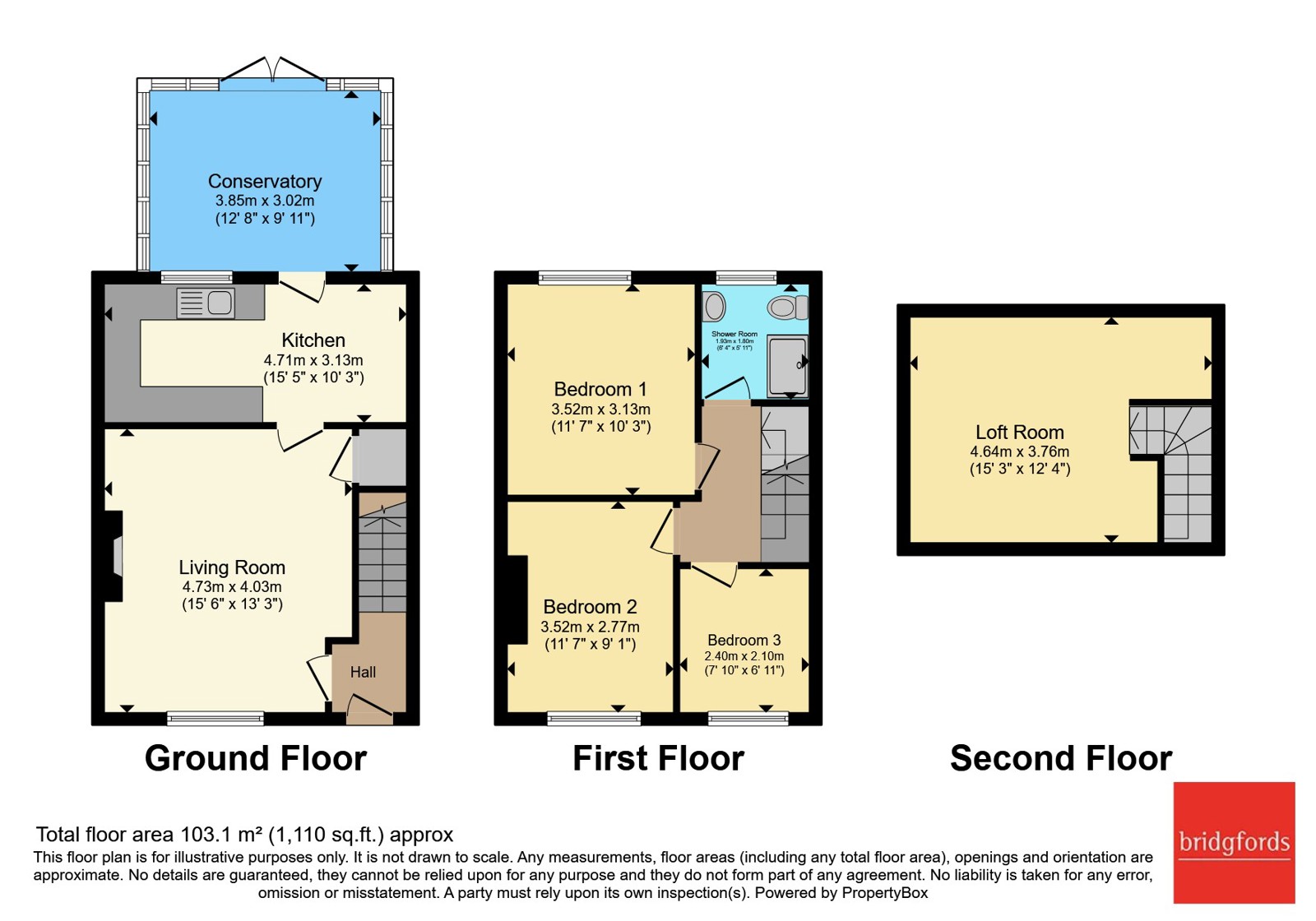 21, Alexandra Road, Manchester floorplan