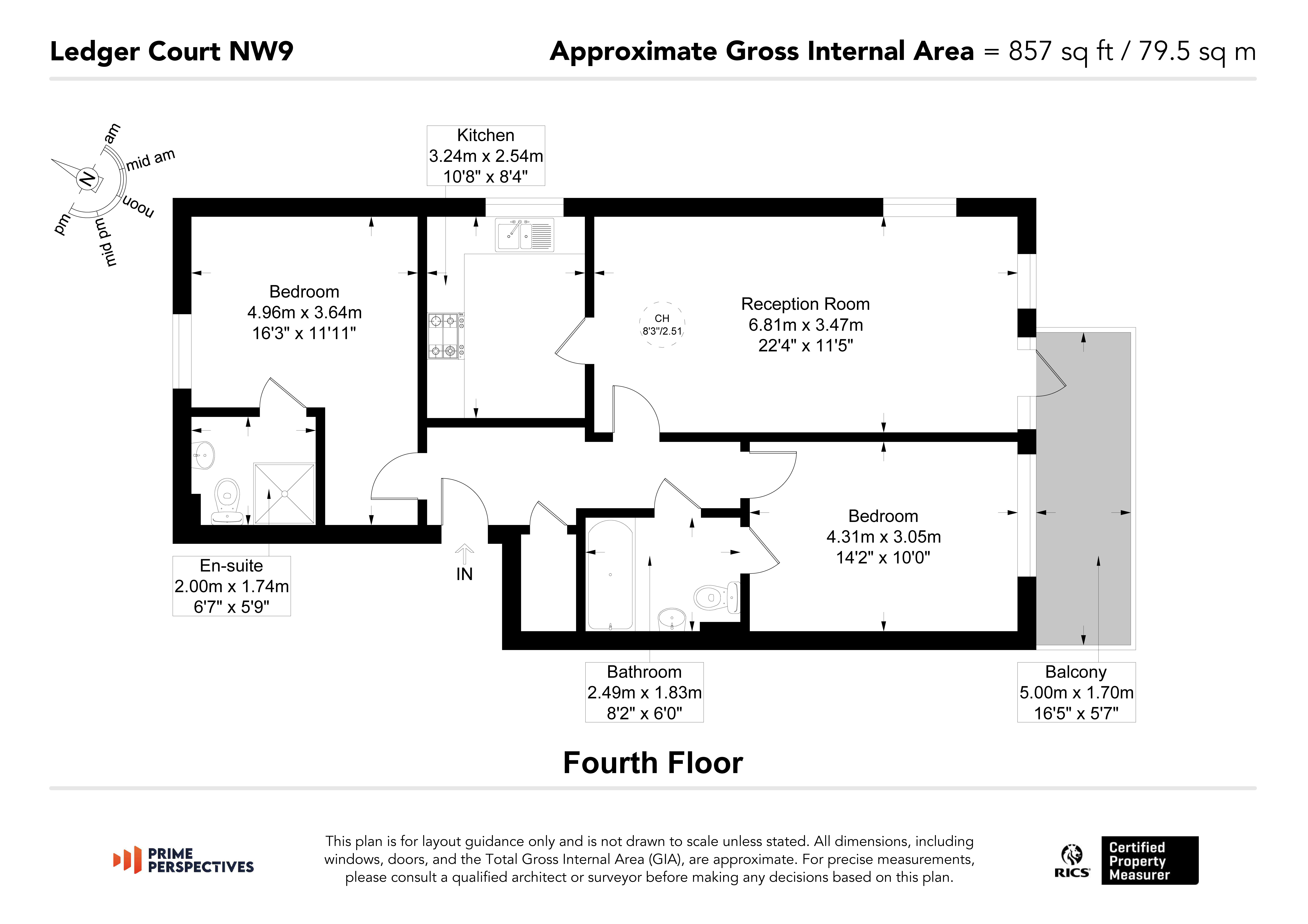 Ledger Court, 6 Chronicle Avenue, London floorplan