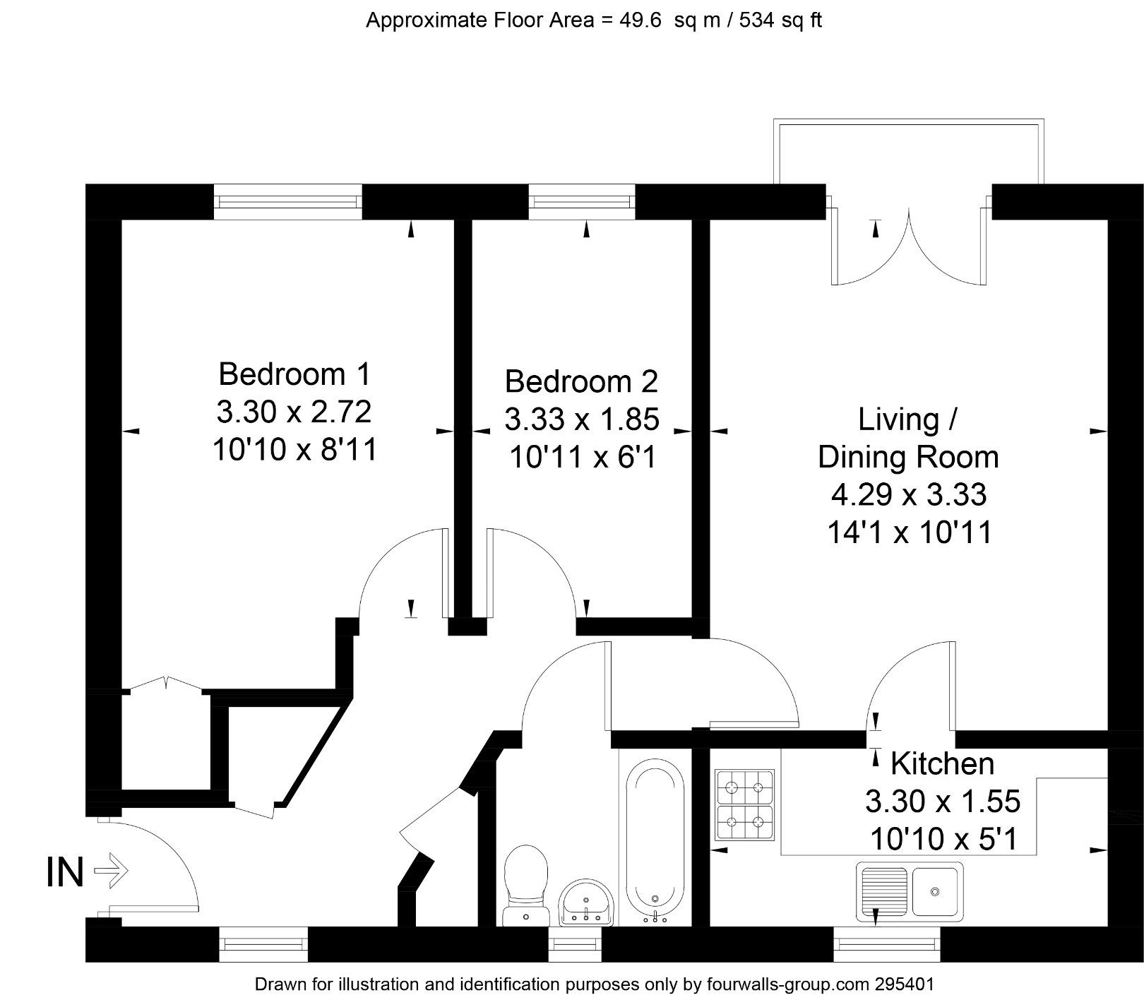 Windsor Court, Newbury RG14, 2 bedroom flat to rent 62702736
