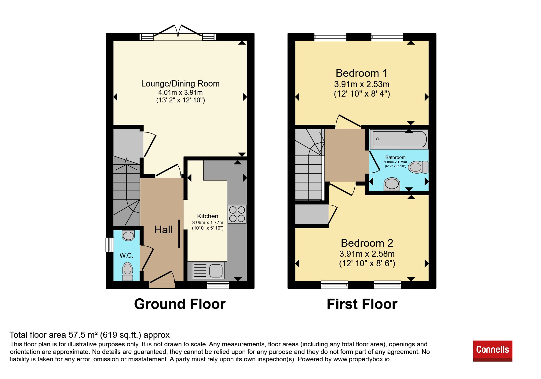 4, The Sidings, Southam floorplan