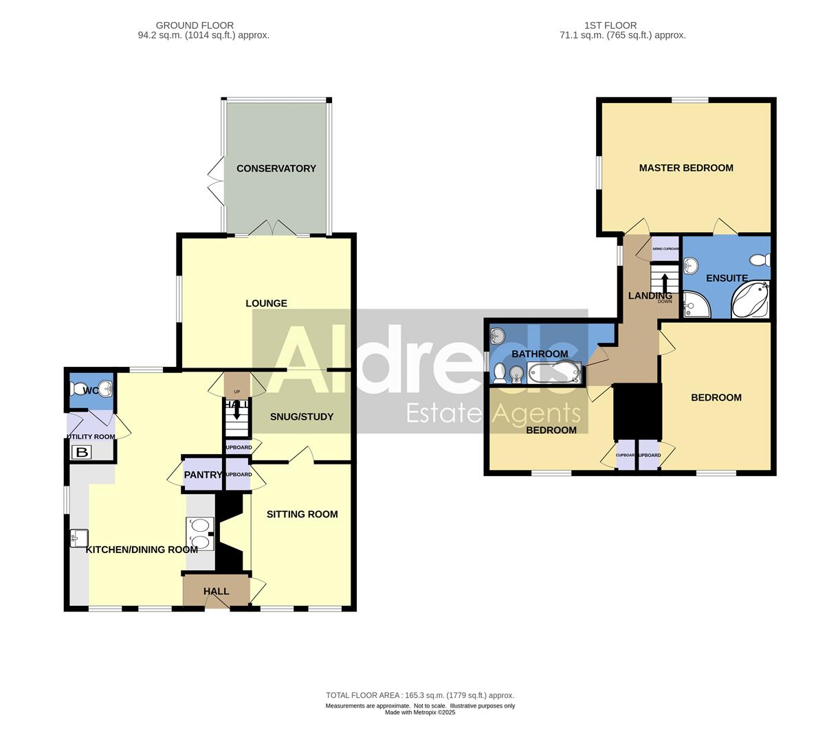 Woodend, 7  Damgate Lane, Norwich floorplan
