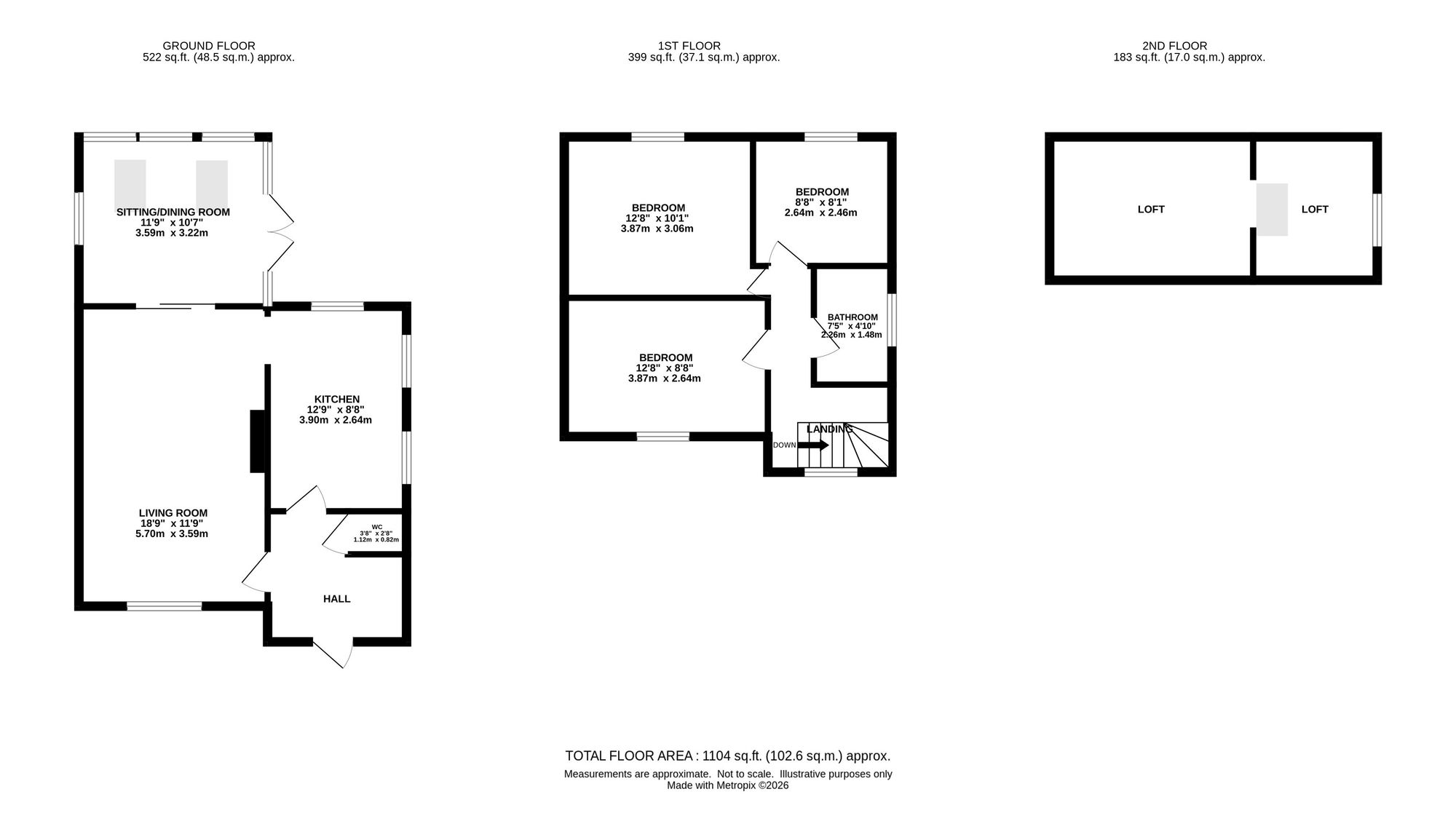 24 Gotherage Lane, Stockport floorplan