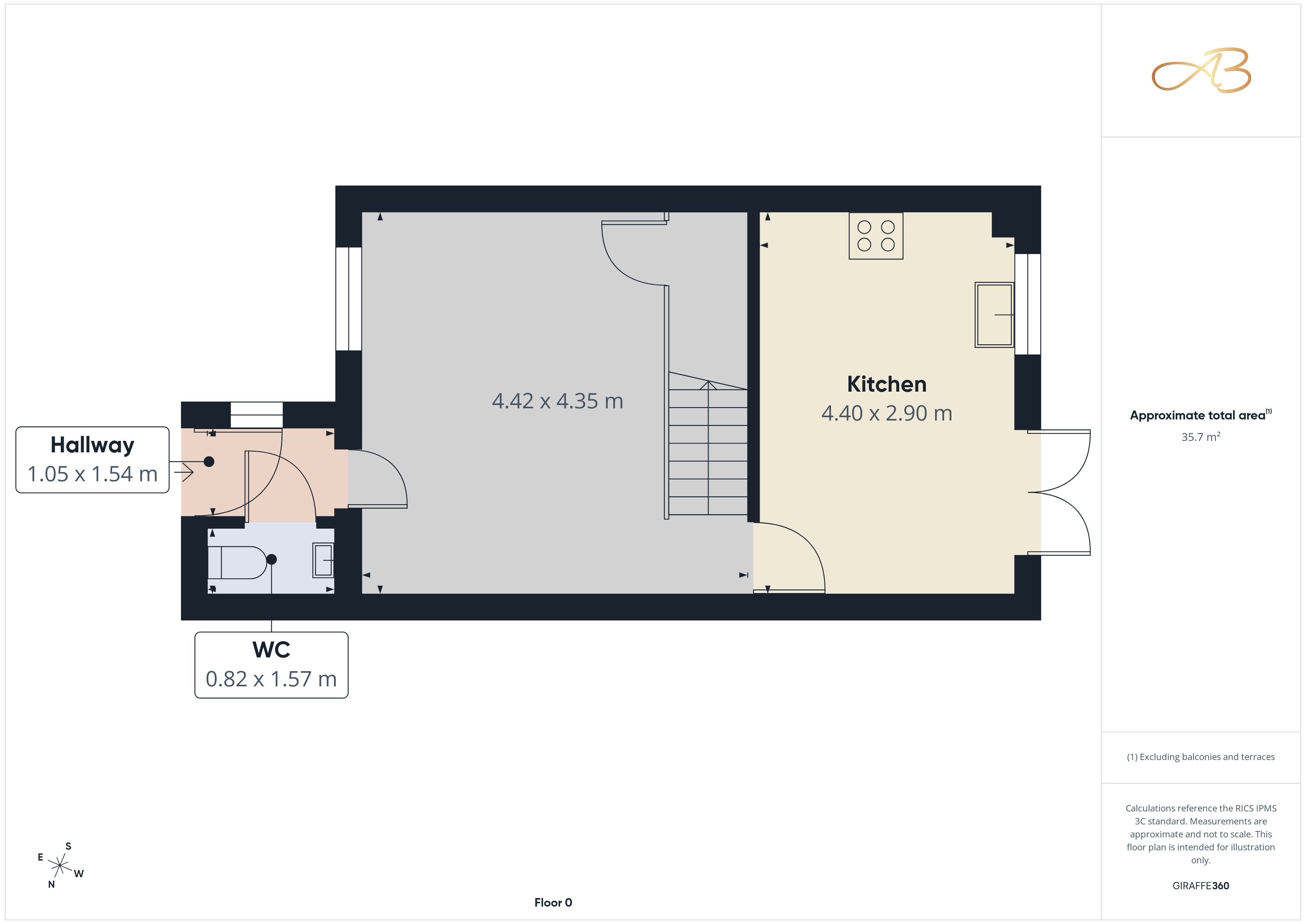 41, Keld House Gardens, Middlesbrough floorplan