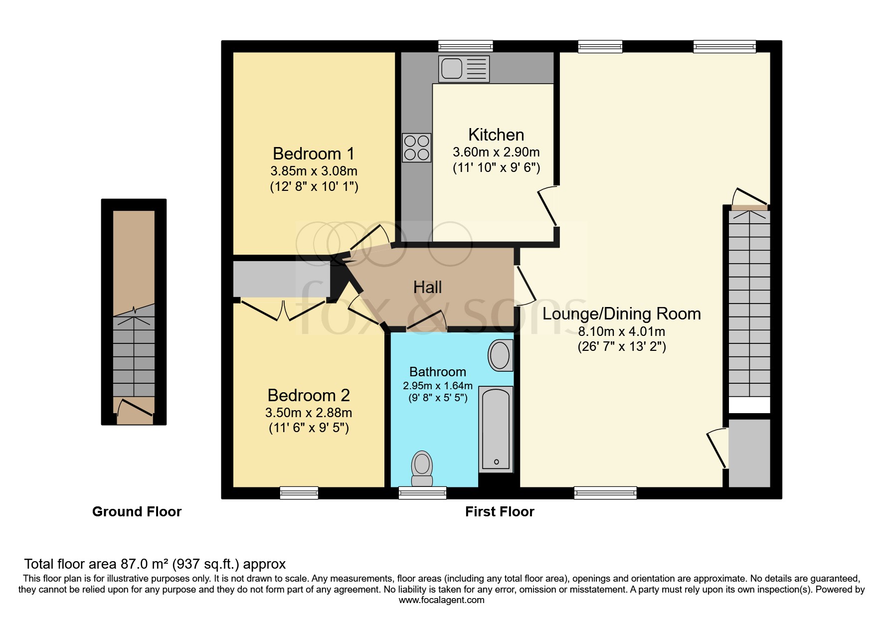 23, Colworth Road, Bognor Regis floorplan