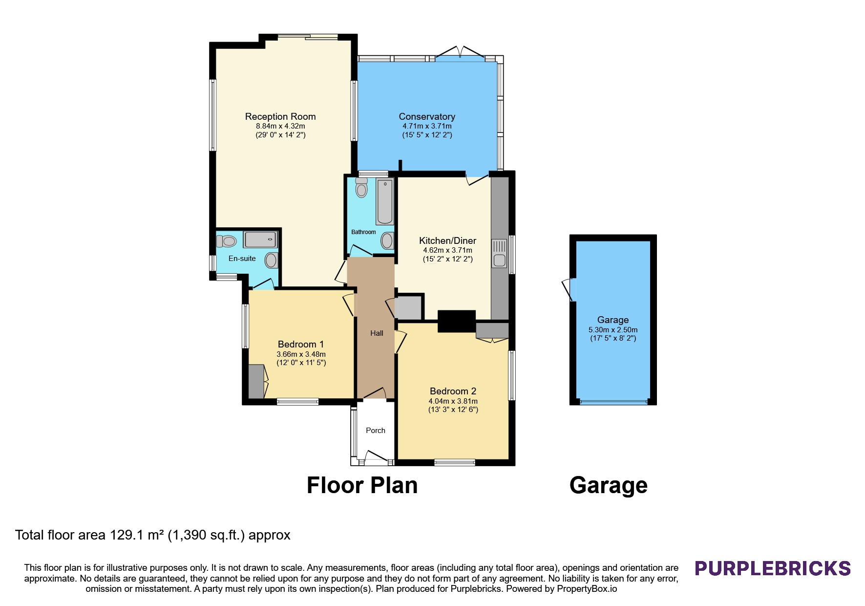 4, Kingsdown Close, Maidstone floorplan