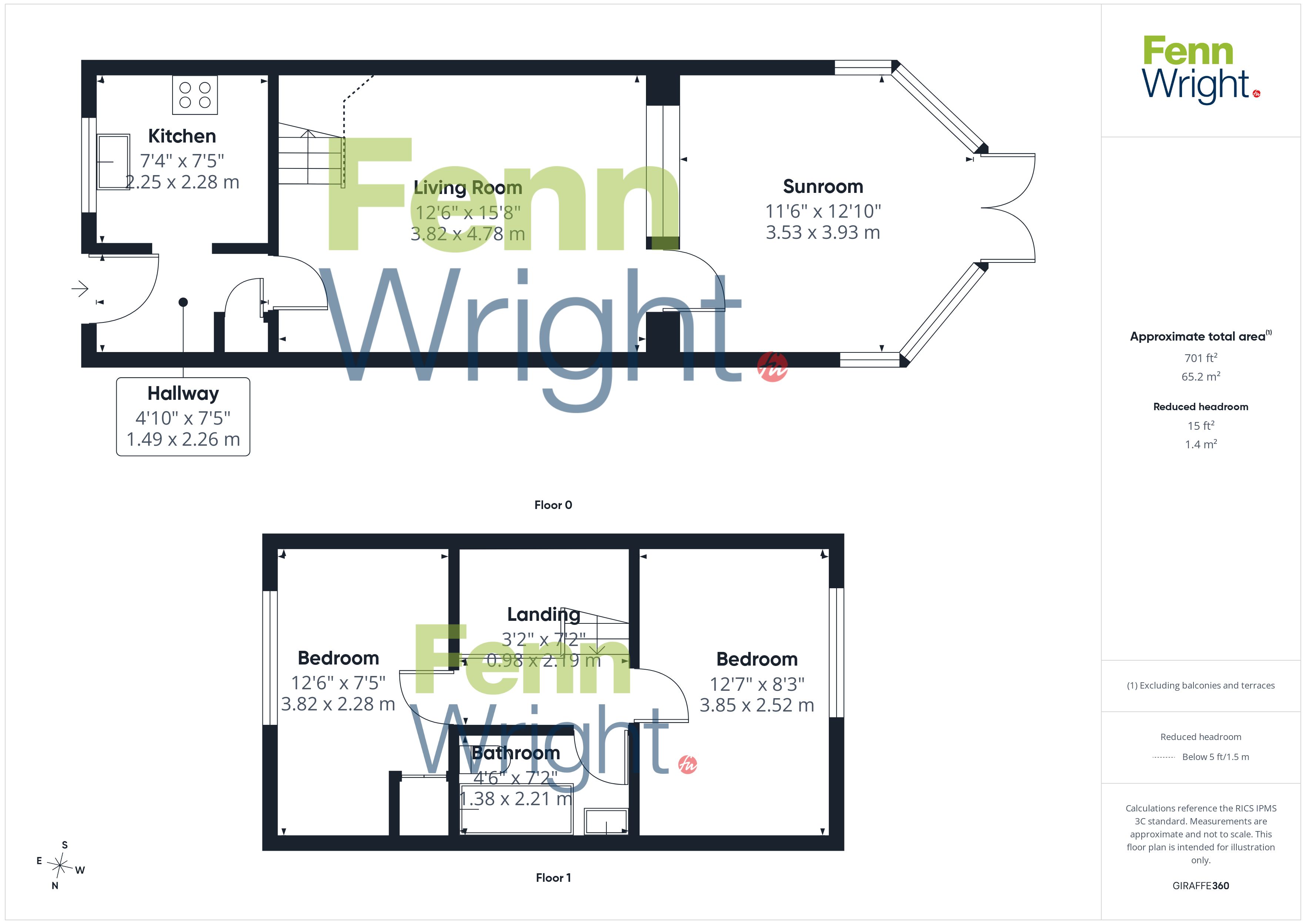 19, Villiers Place, Chelmsford floorplan