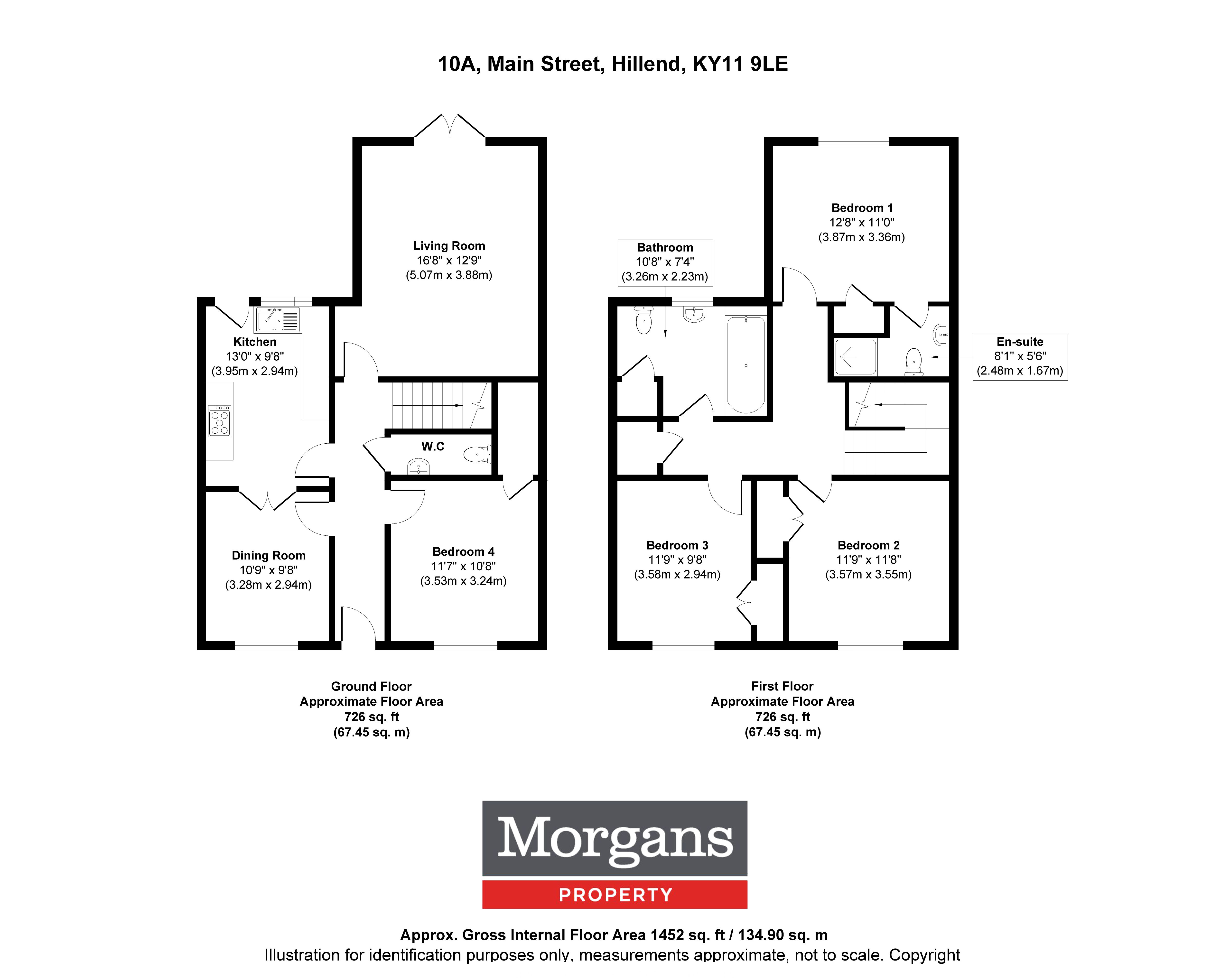 10A, Main Street, Hillend floorplan