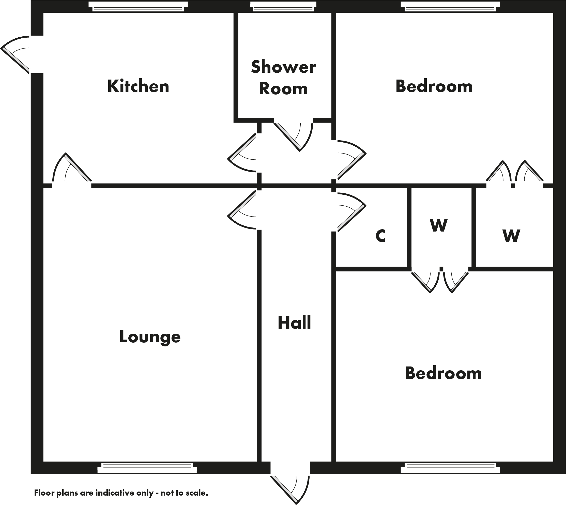 2 Bedrooms Detached bungalow for sale in 66 Murray Crescent, Lamlash, Isle Of Arran KA27