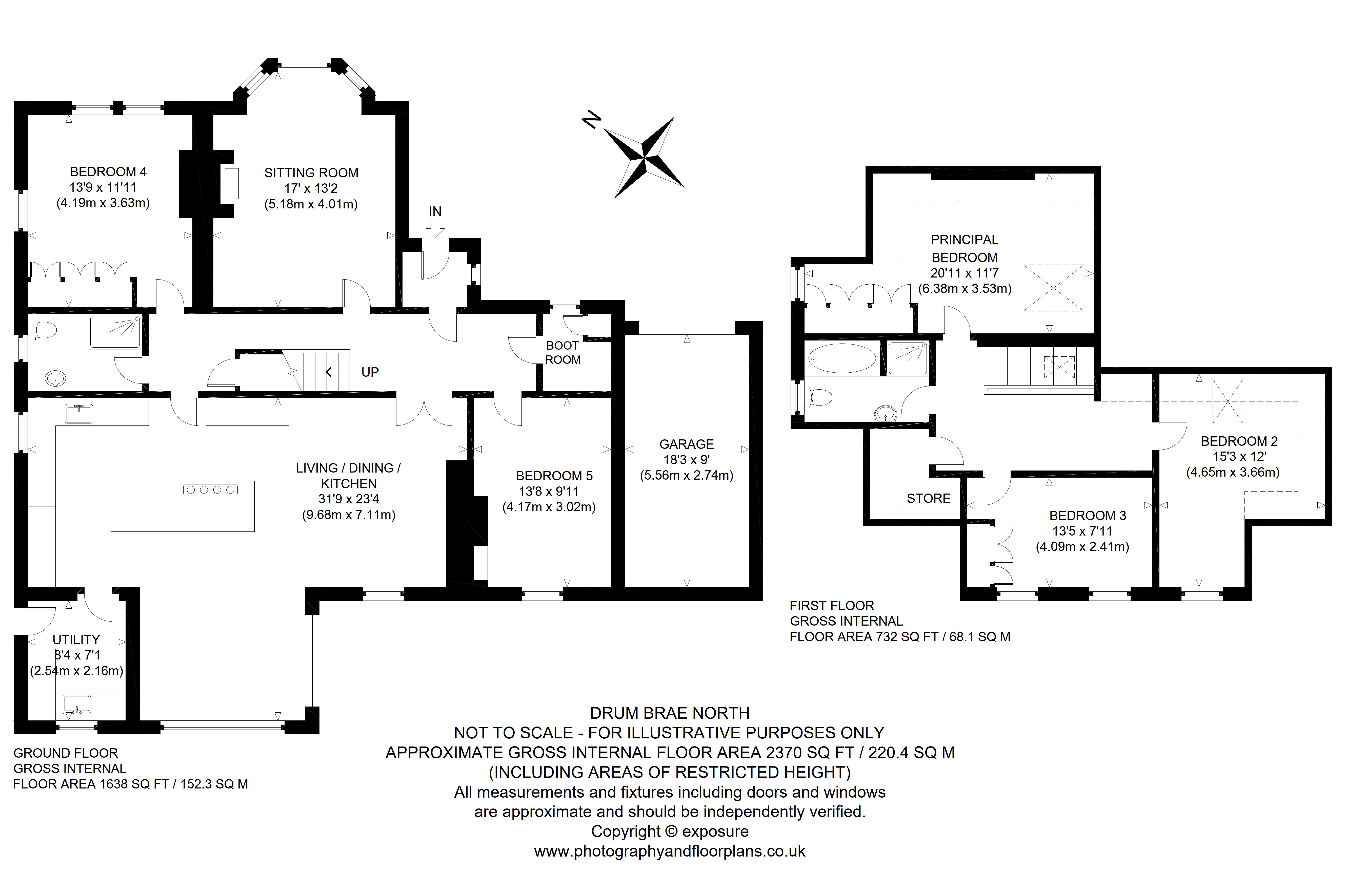 4, Drum Brae North, Edinburgh floorplan