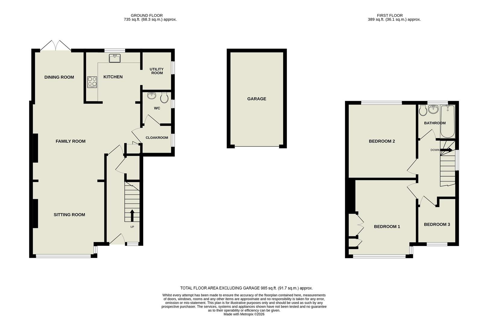 9, Thwaites Avenue, Ilkley floorplan