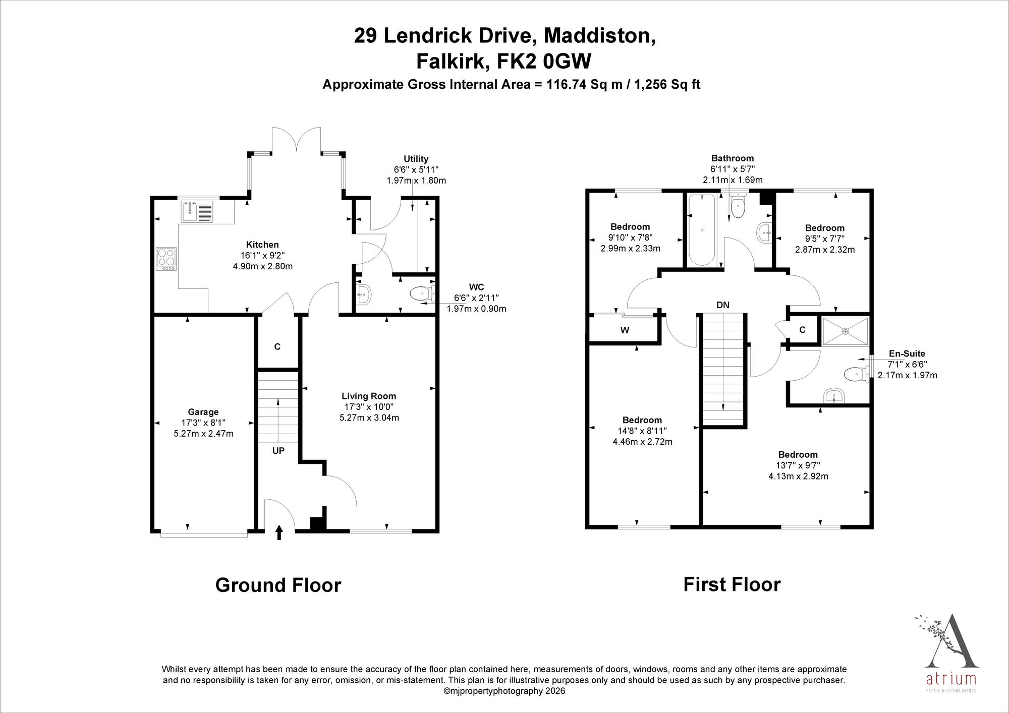 29 Lendrick Drive, Falkirk floorplan