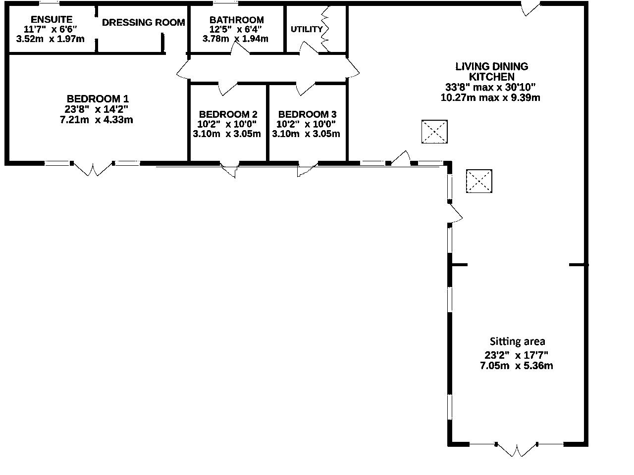 4D, Cliff Lane, Barnsley floorplan