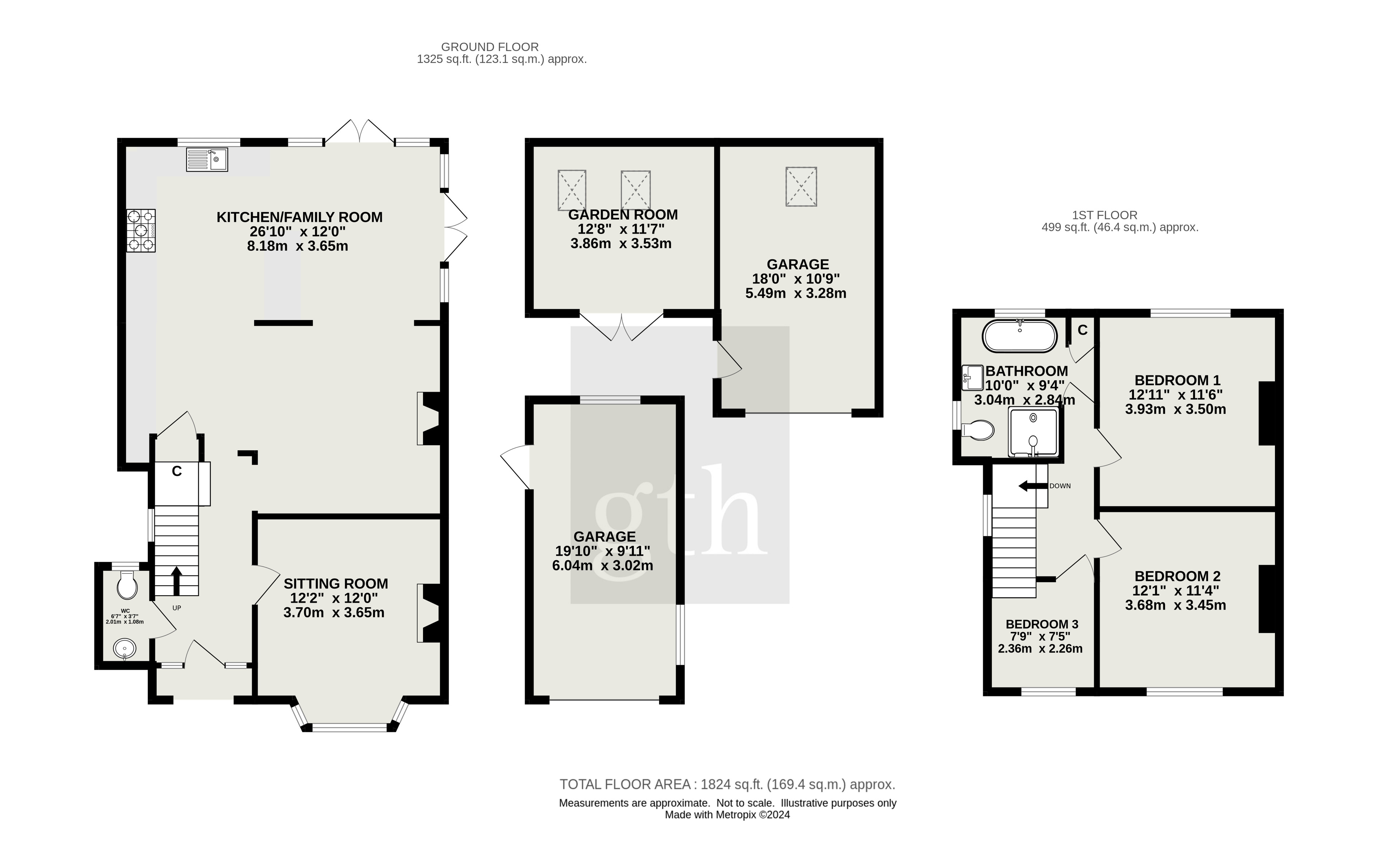 Foxmore,, Crimchard, Somerset floorplan