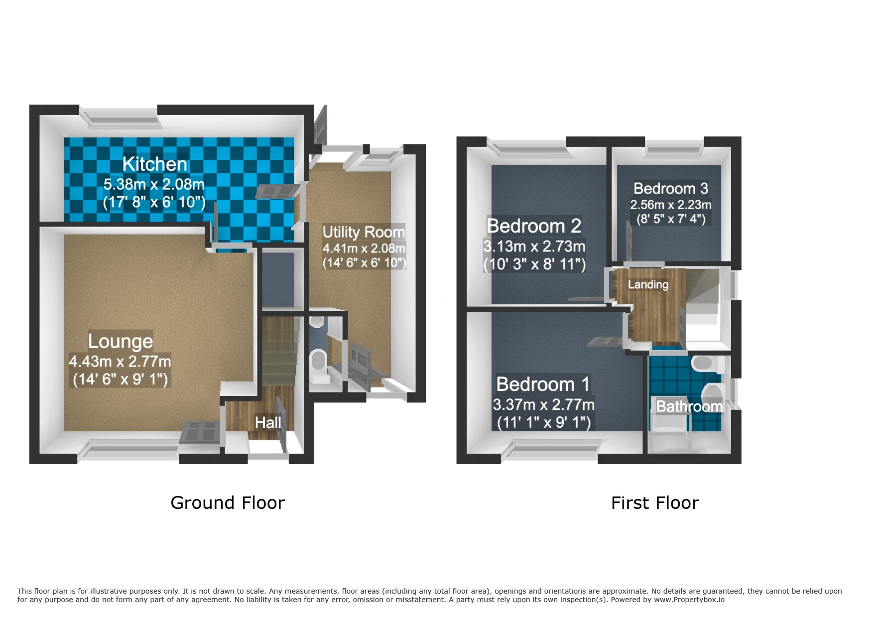 213, Priory Road, West Midlands floorplan