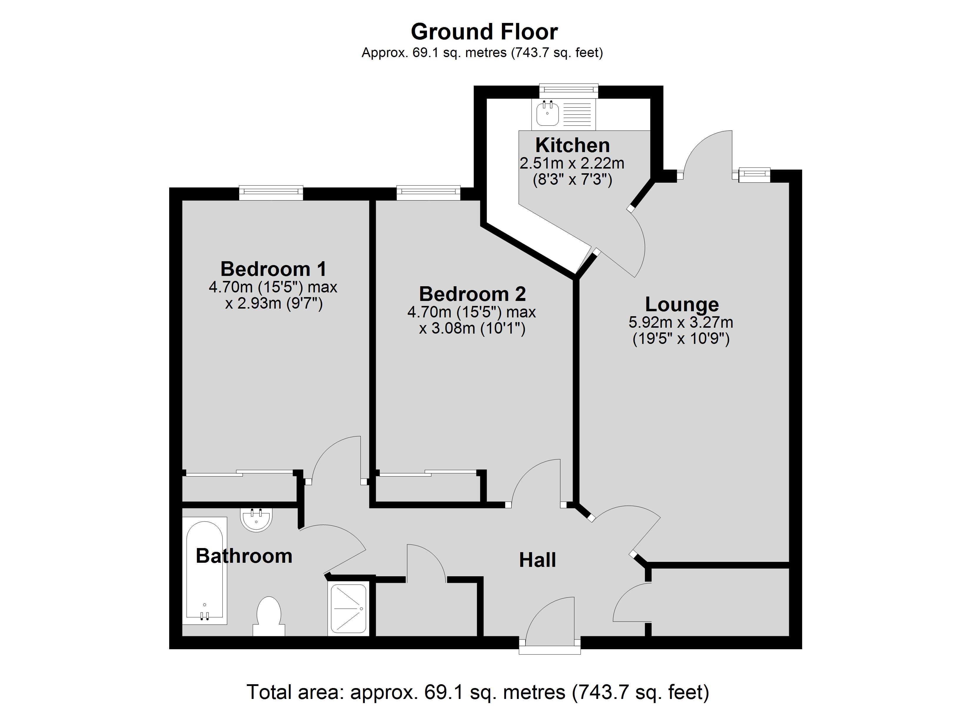 28 Avalon Court, Newport, Lincoln floorplan