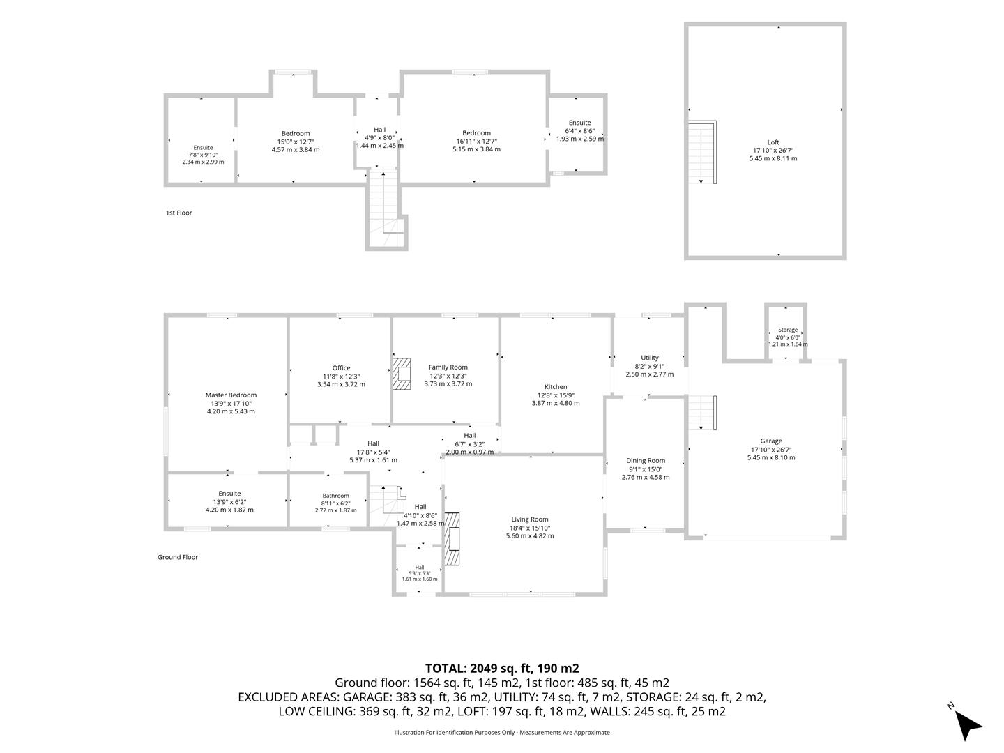 103, Station Road, Law floorplan