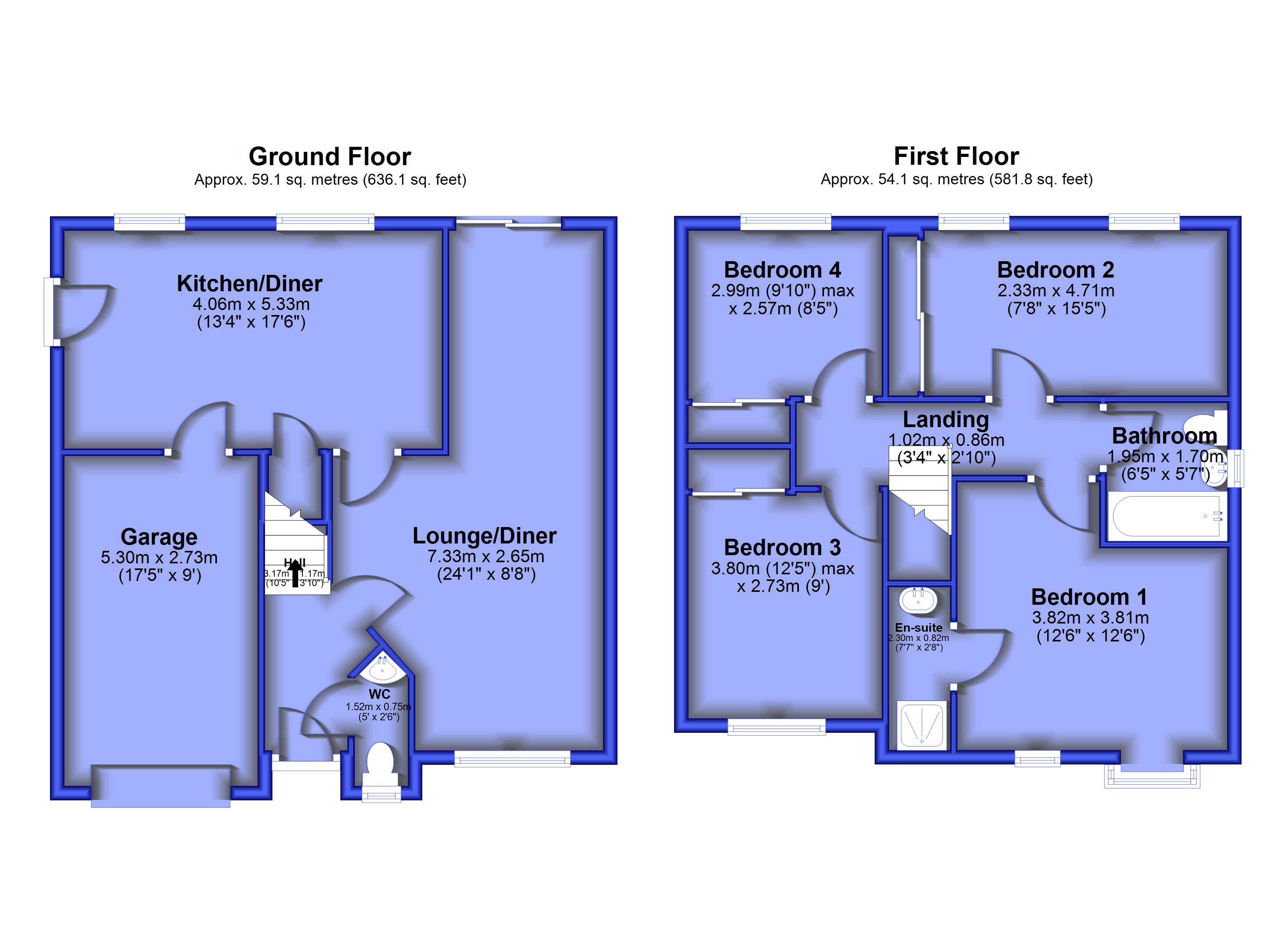 27, Willow Park, Accrington floorplan