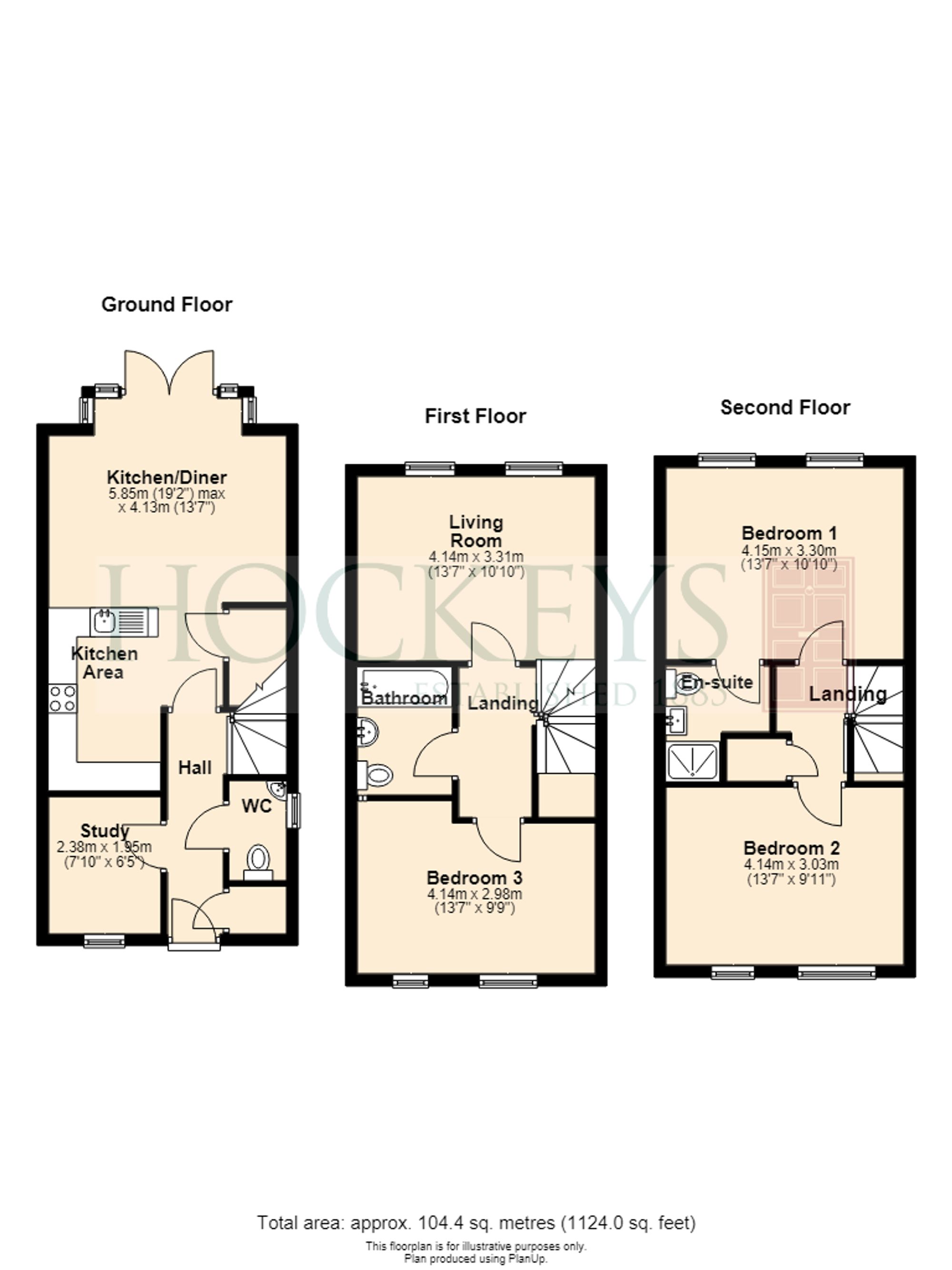 14 Eagle Way, Cambridge floorplan