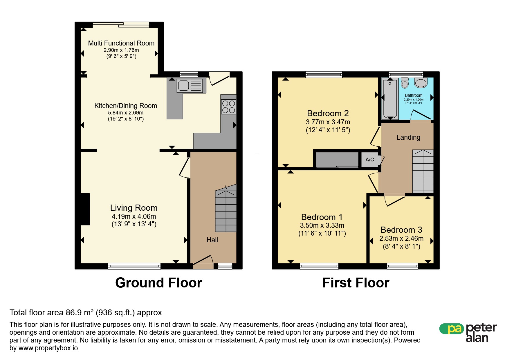 11, Llandilo Close, Dinas Powys floorplan