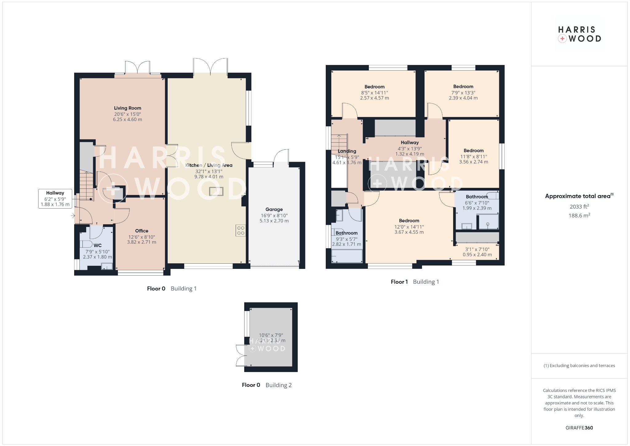 7, Clay Hall Place, Sudbury floorplan