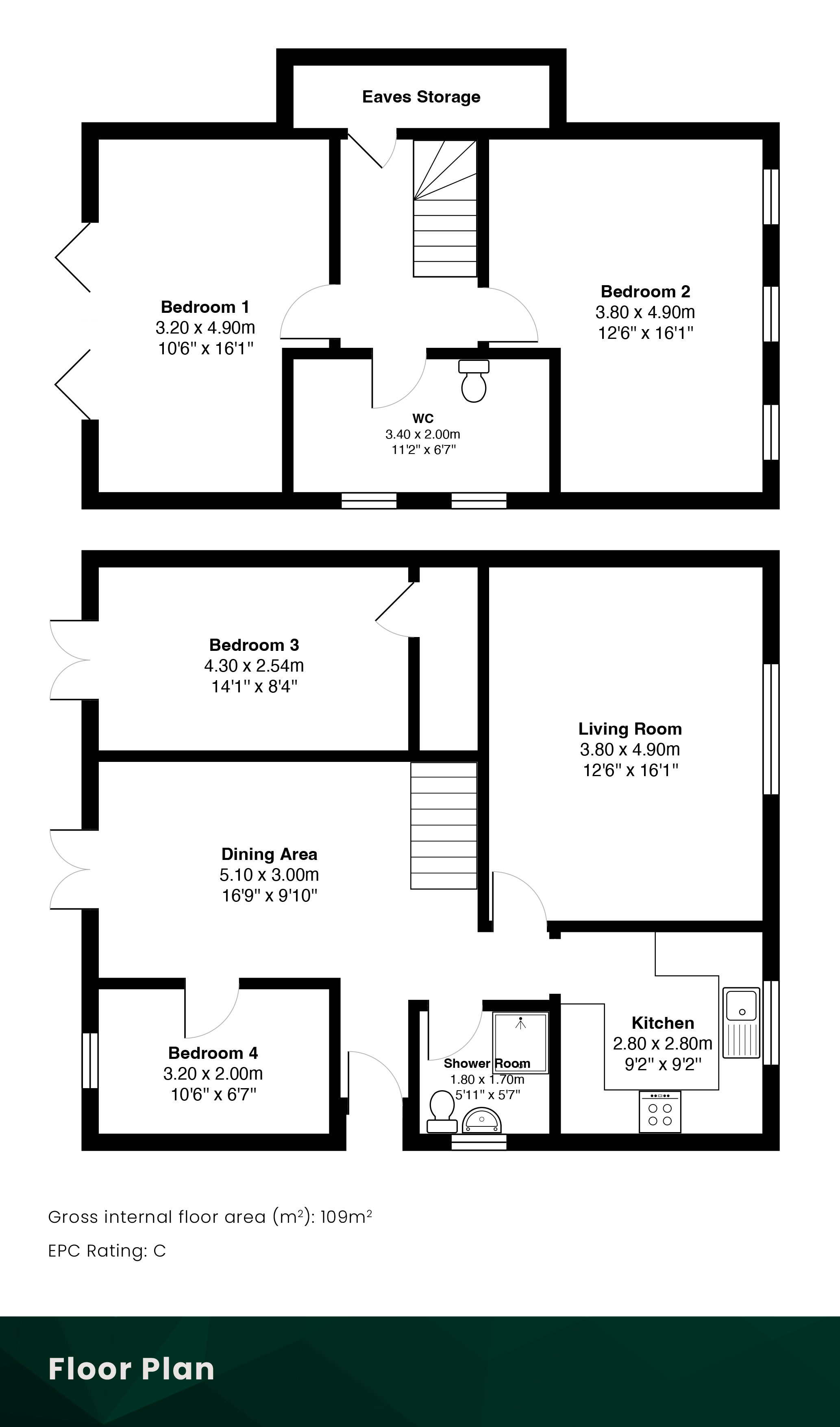 The Mount, Balmullo floorplan