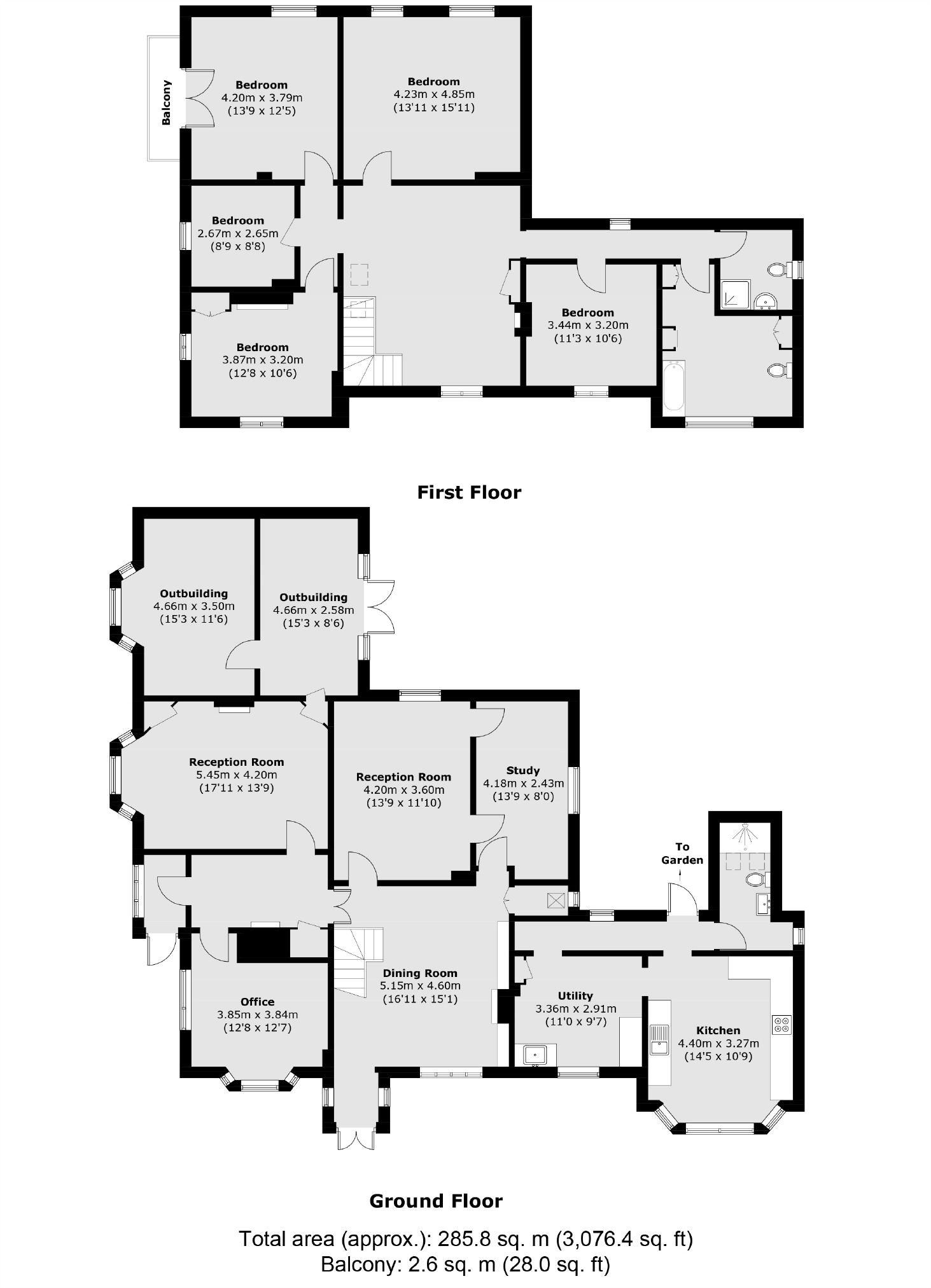 St. Johns Road, East Molesey floorplan