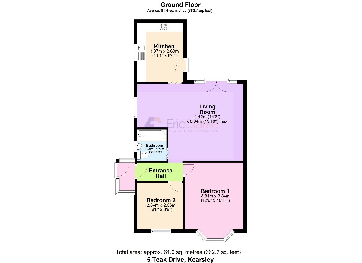 Teak Drive, Kearsley, Bolton BL4, 2 bedroom bungalow for sale 62525126 PrimeLocation