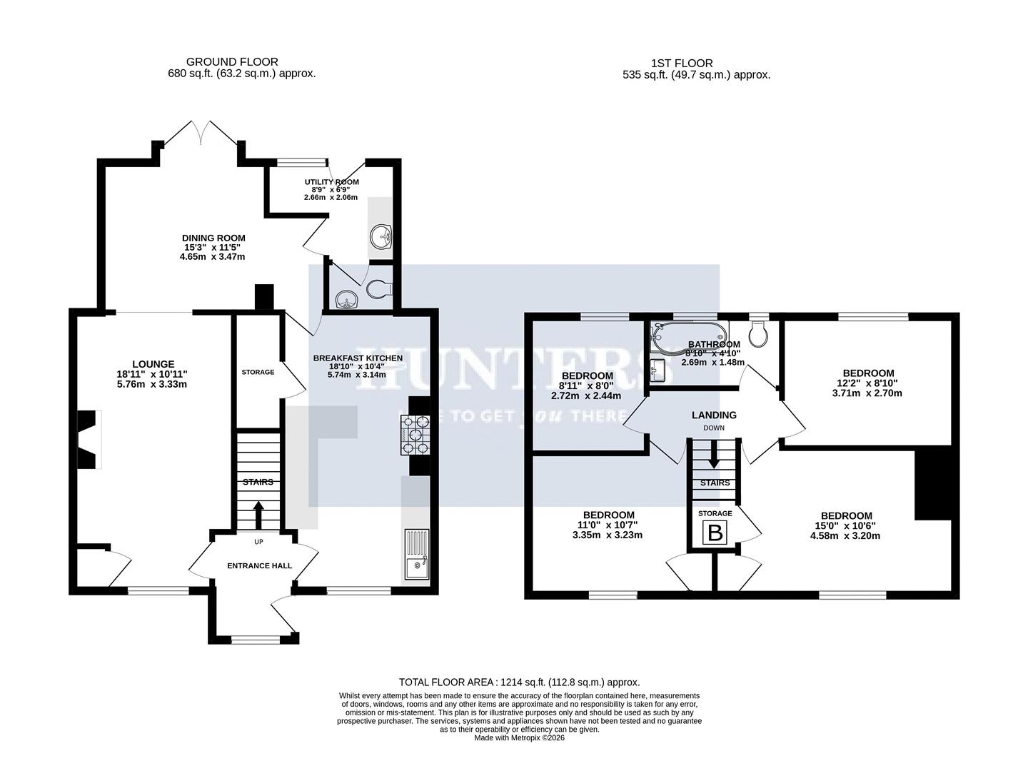 3, Prospect Terrace, York floorplan