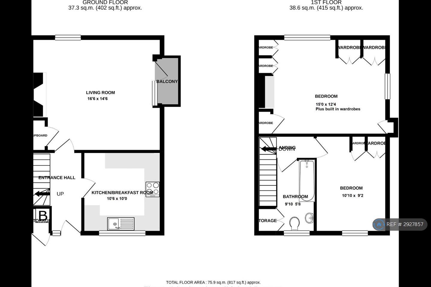 Hughenden Road, St. Albans floorplan