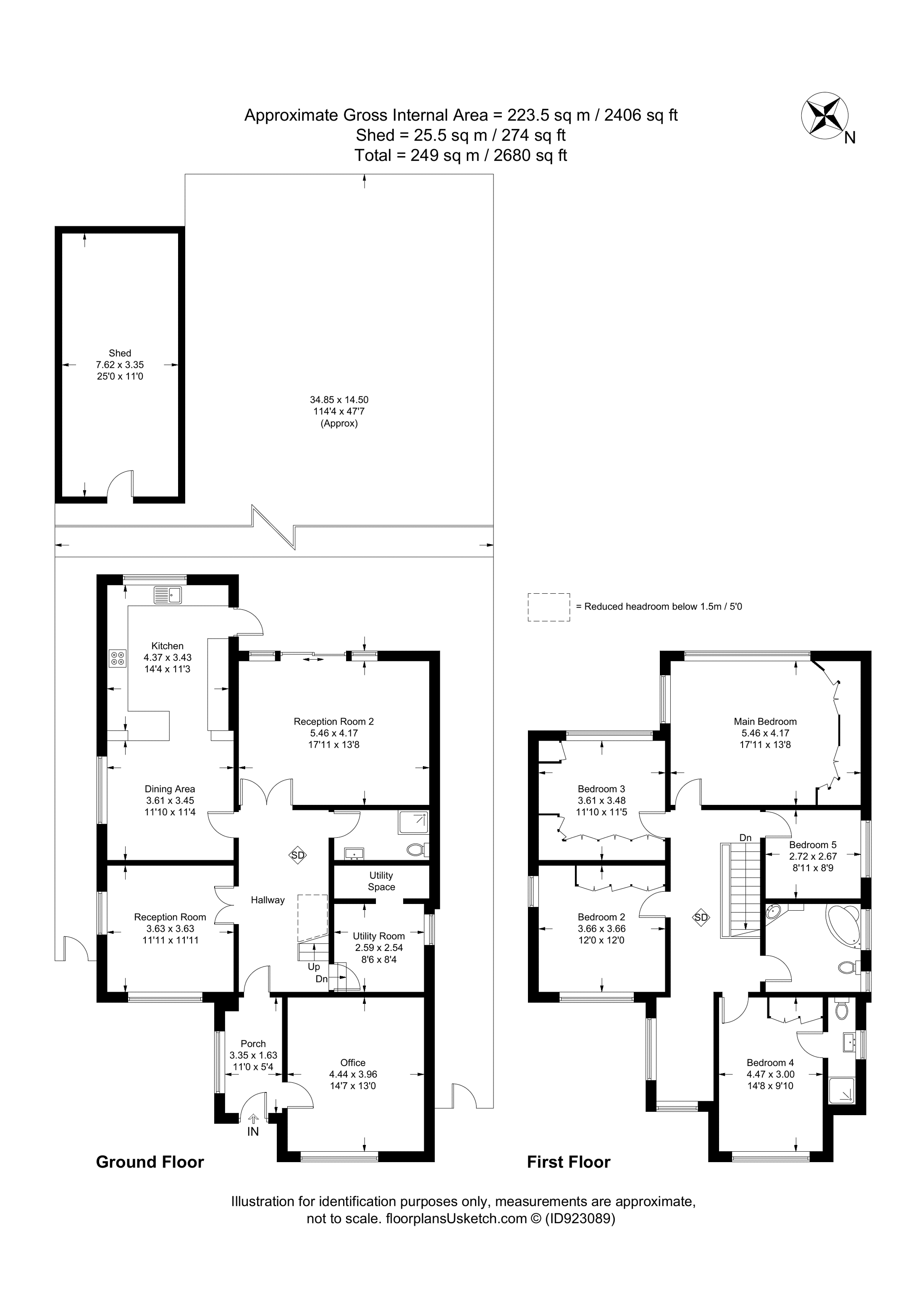 The Avenue, Hatch End floorplan