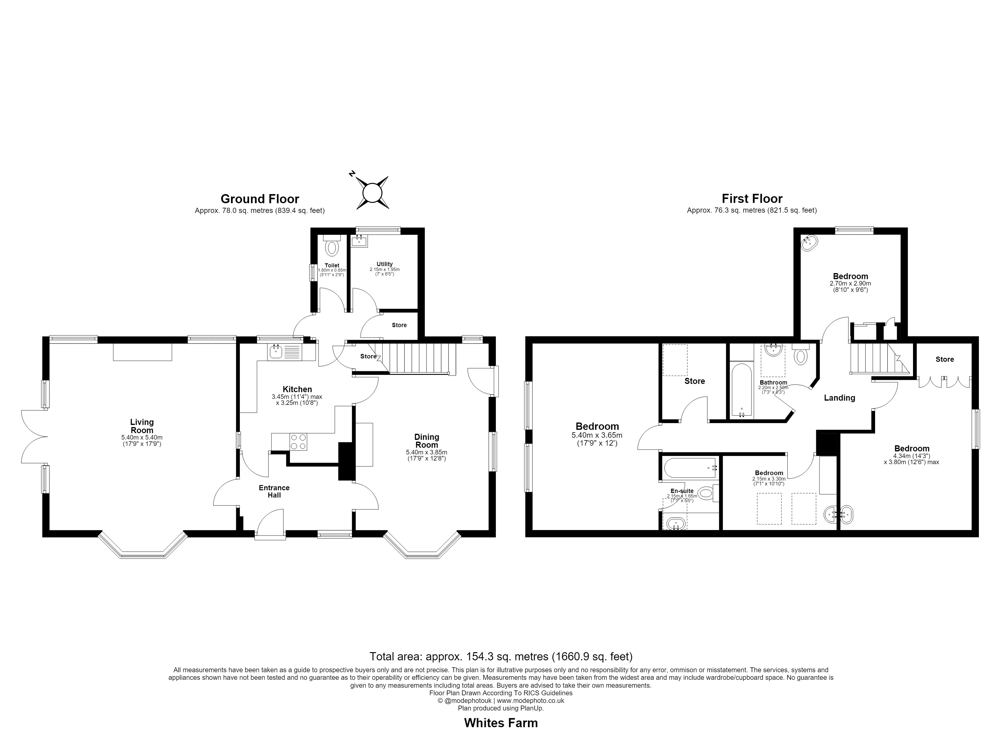 Whites Farm,, Ware Road, Ware floorplan