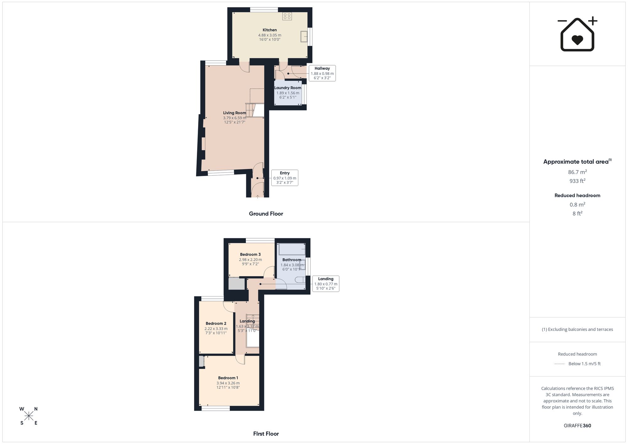 2 Hebron Close, Swansea floorplan