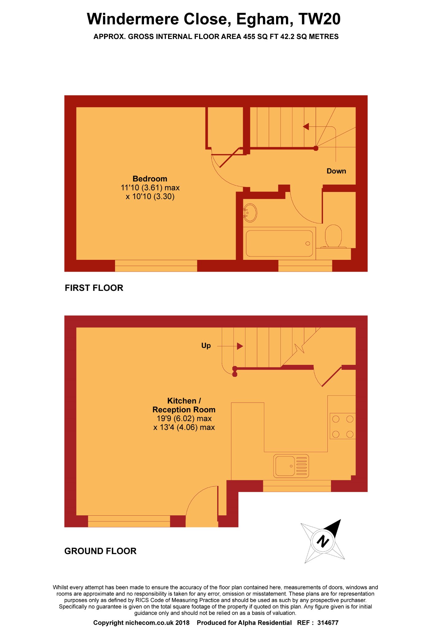 1 Bedrooms  for sale in Windermere Close, Egham TW20